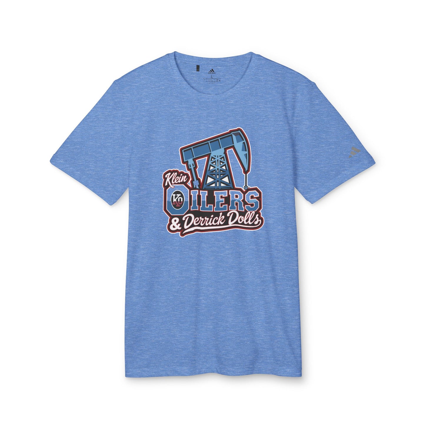Adidas-Klein Oilers & Derrick Dolls Adult Unisex Sport T-Shirt