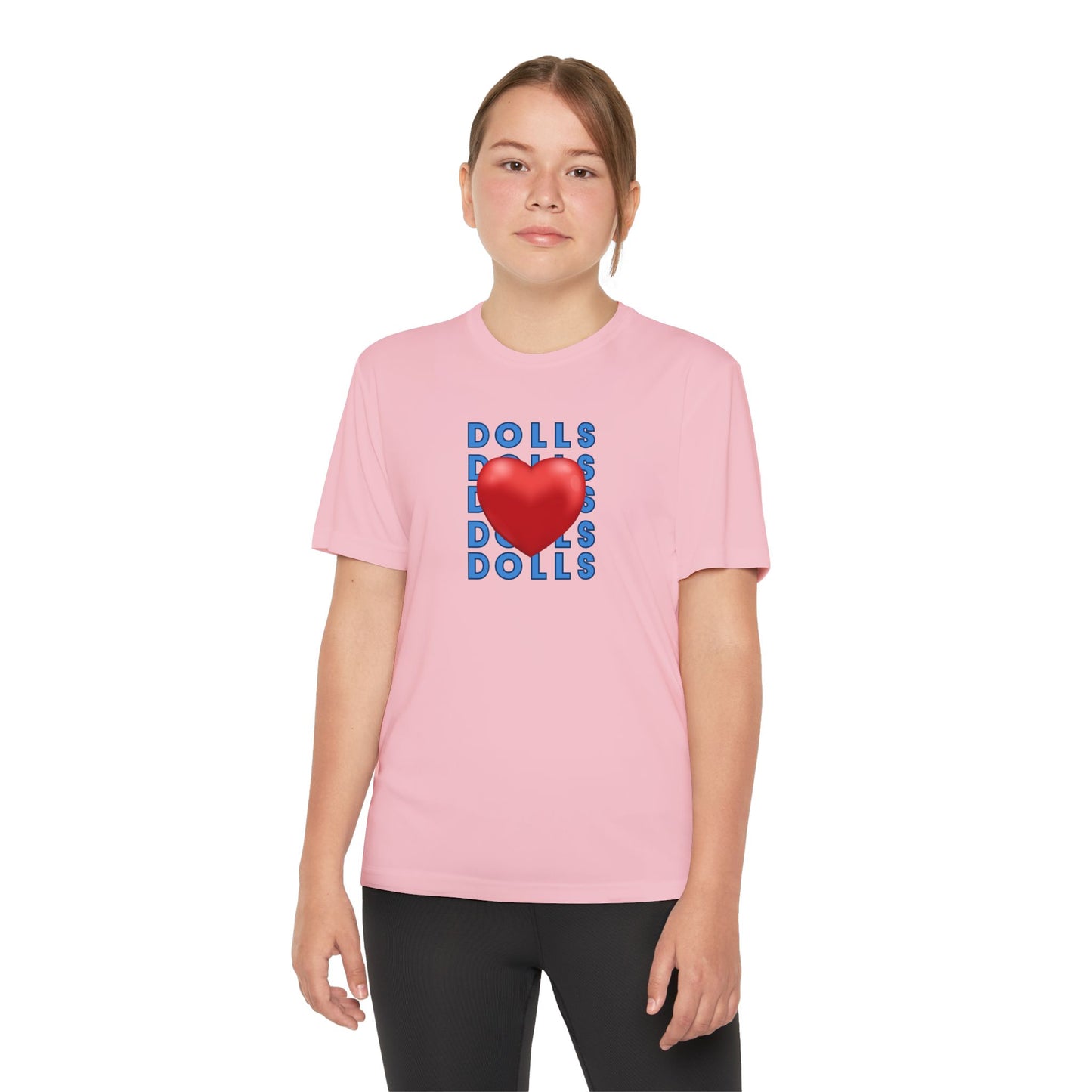 Dolls Hearts-Youth Competitor Tee