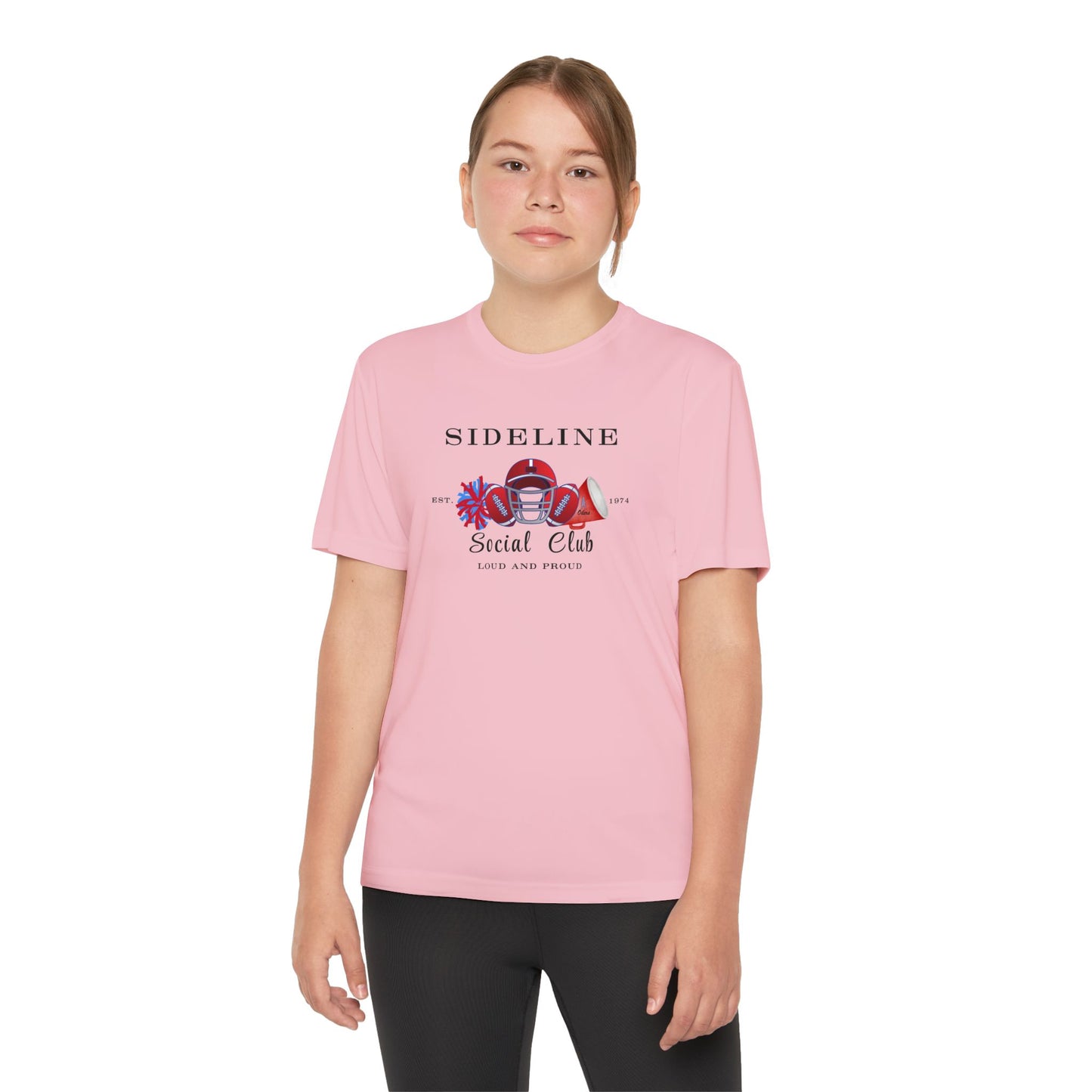 Sideline Squad-Youth Sports Tee