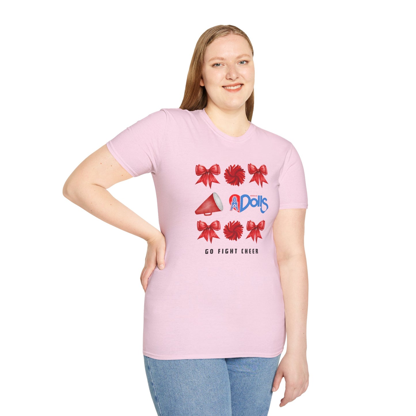 Go Fight Win- Adult-Unisex Softstyle T-Shirt - Cotton