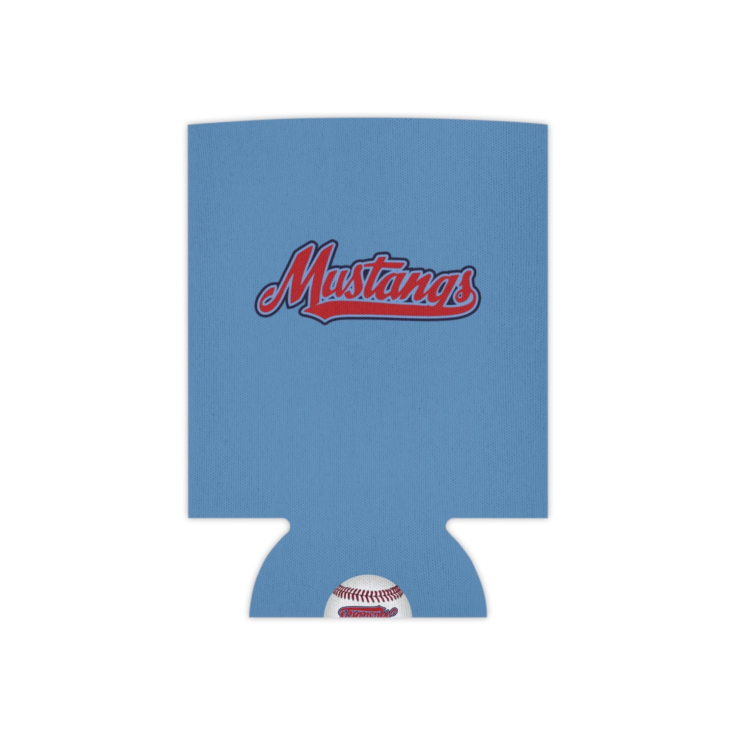 Mustangs Can Cooler - Retro Sports Drink Holder for Game Day