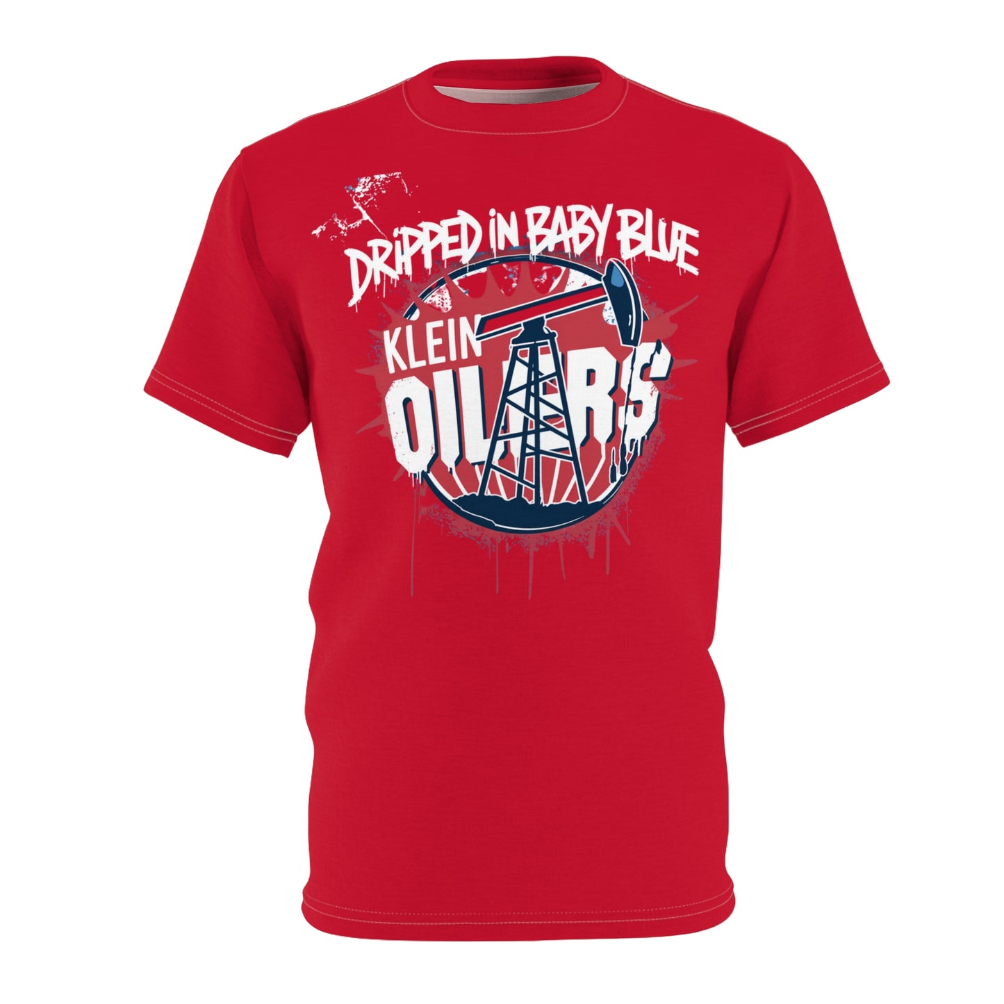 Dripped In Baby Blue Unisex Adult Tee