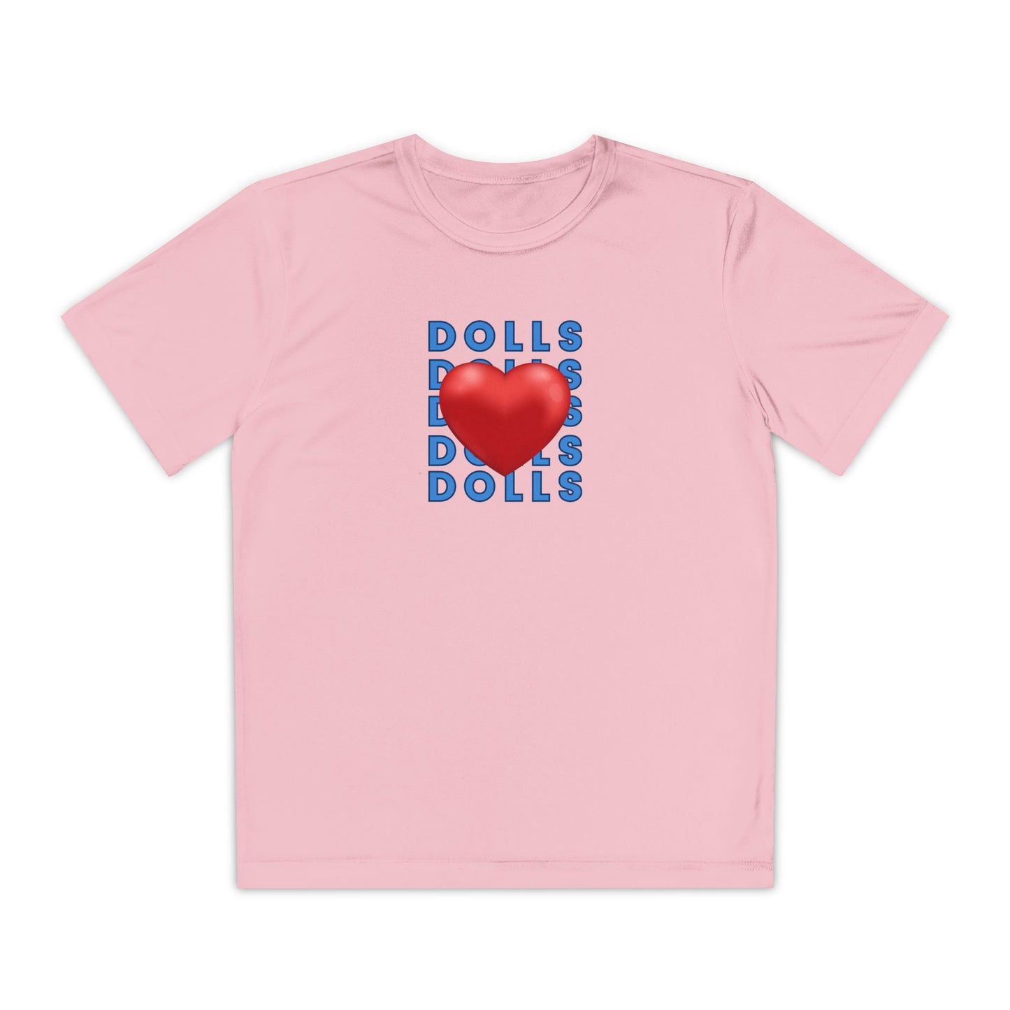 Dolls Hearts-Youth Competitor Tee