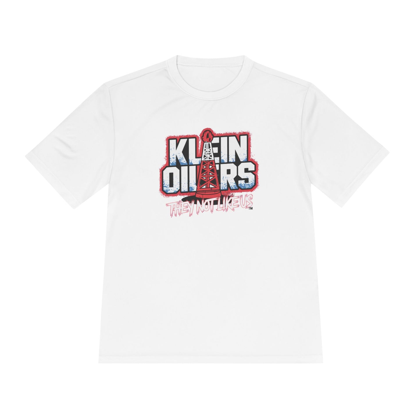 They Not Like Us! Unisex Moisture Wicking Tee (vinyl print)
