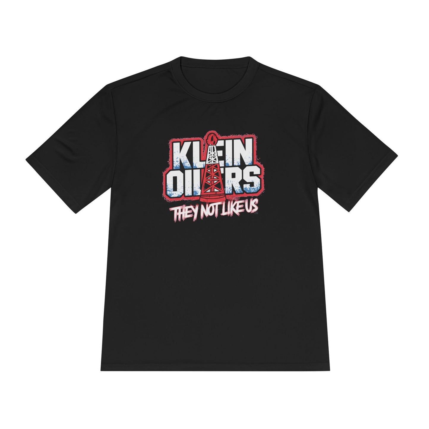 They Not Like Us! Unisex Moisture Wicking Tee (vinyl print)