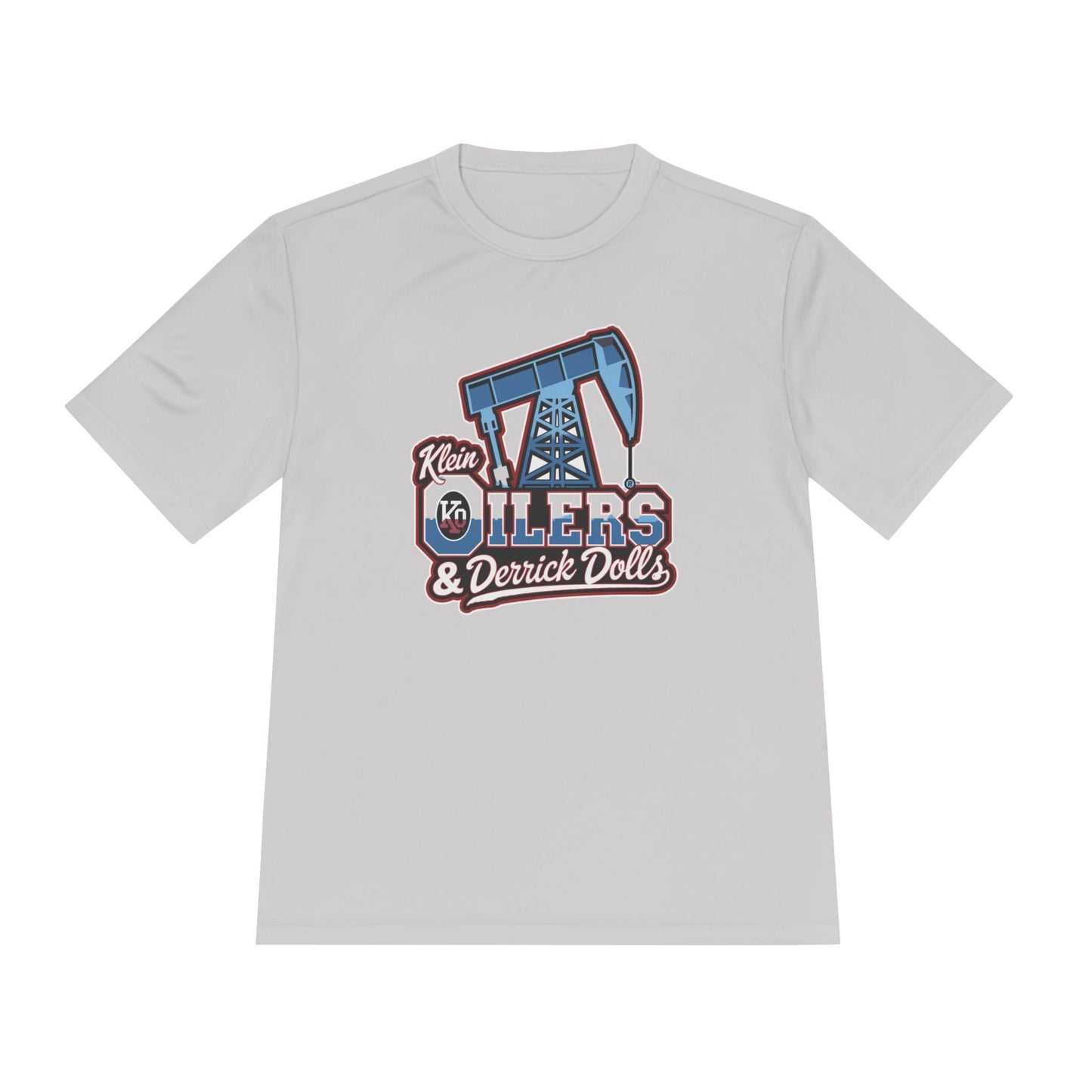 Klein Oilers-Dolls-Unisex Moisture Wicking Tee (vinyl print)