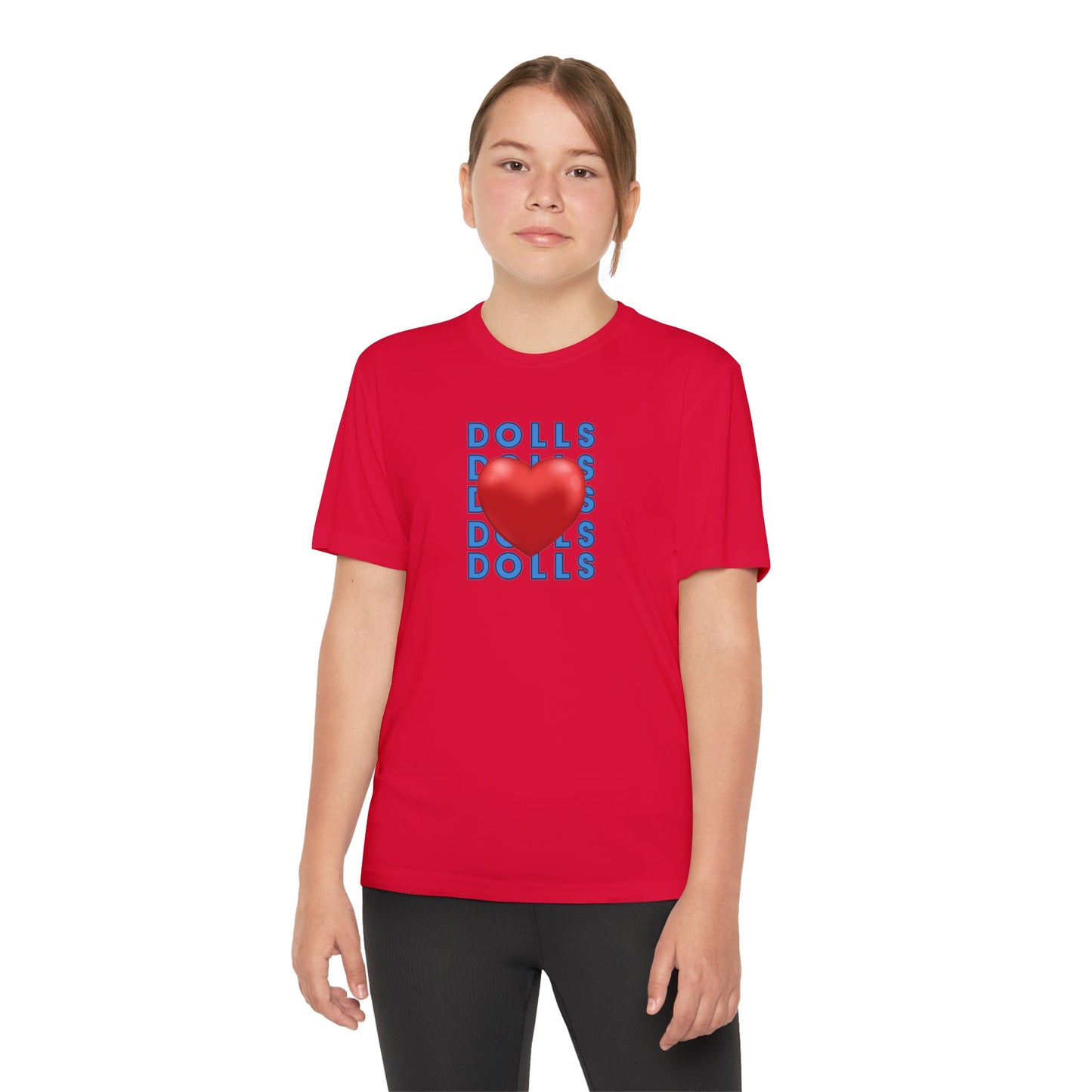 Dolls Hearts-Youth Competitor Tee