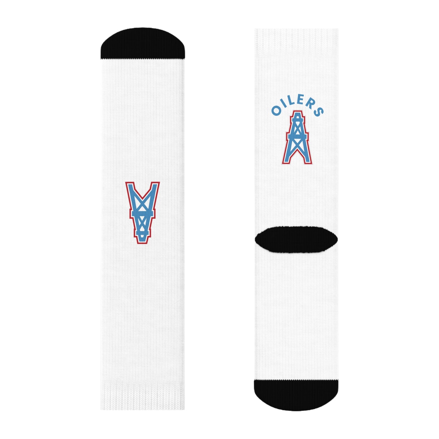 Oiler Derrick Crew Socks-Kids/Adult