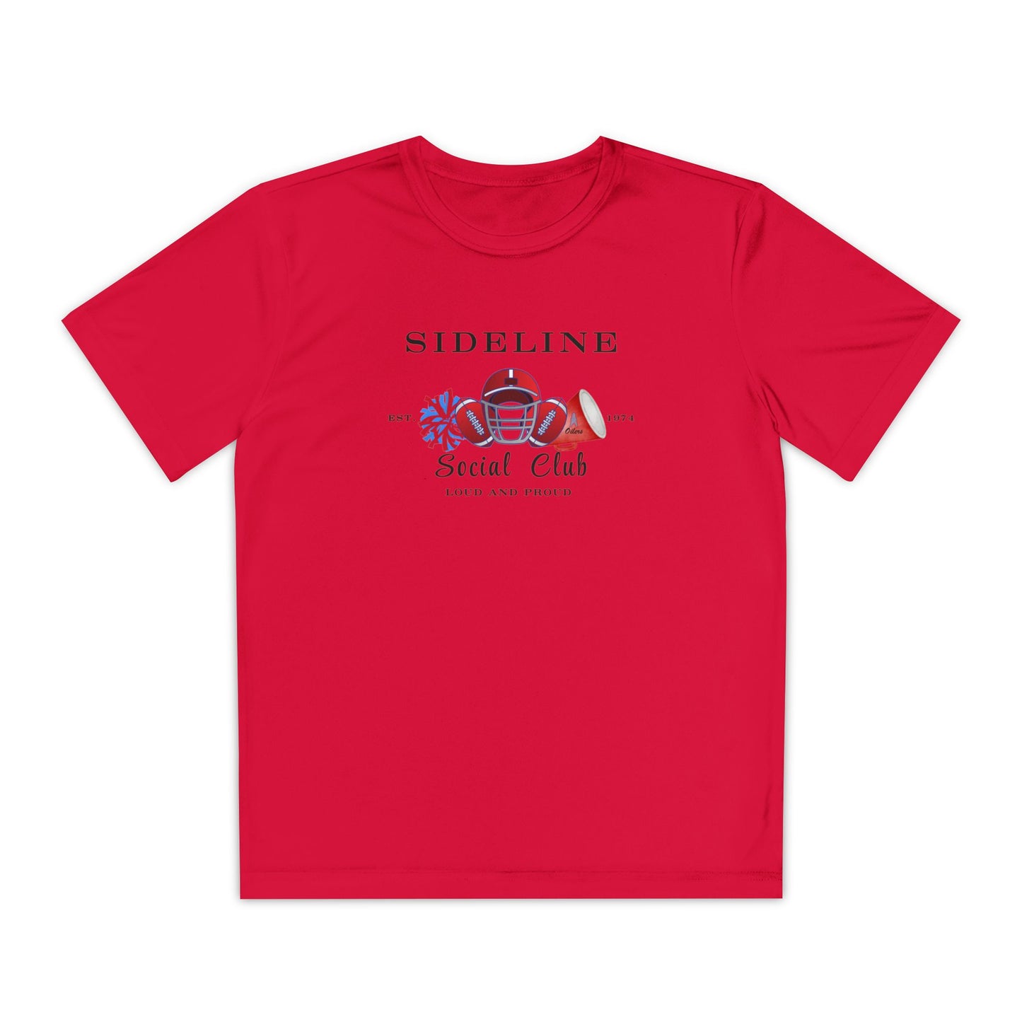 Sideline Squad-Youth Sports Tee