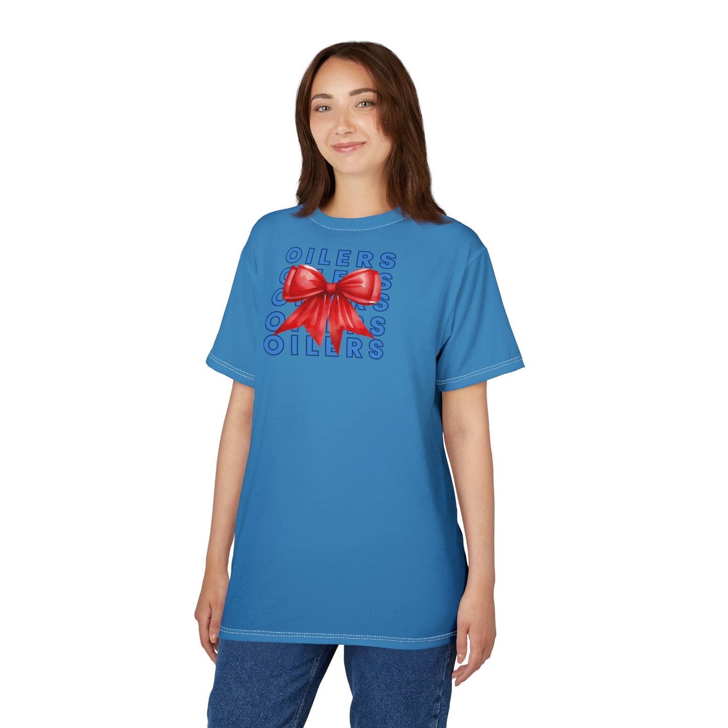 Oilers Bow- Unisex Adult Tee