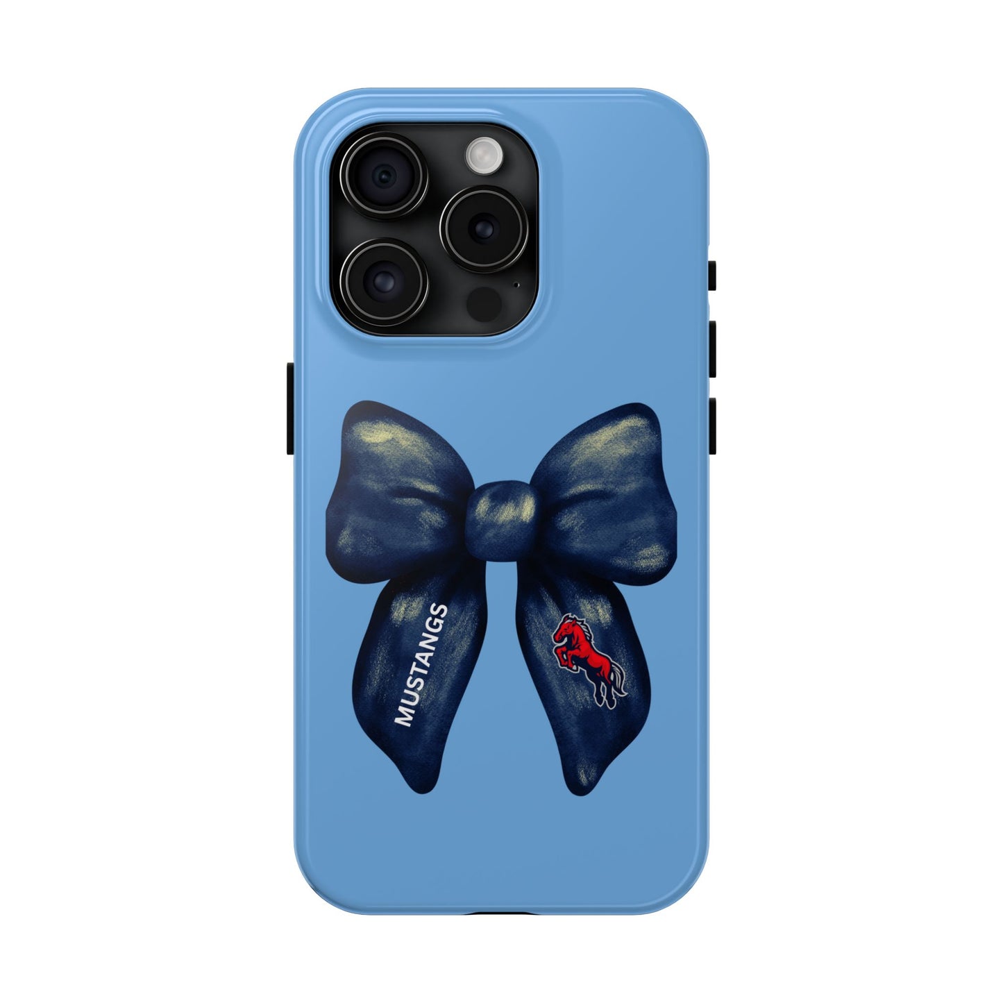 iphone 15 Durable Phone Cases for Mustangs Fans