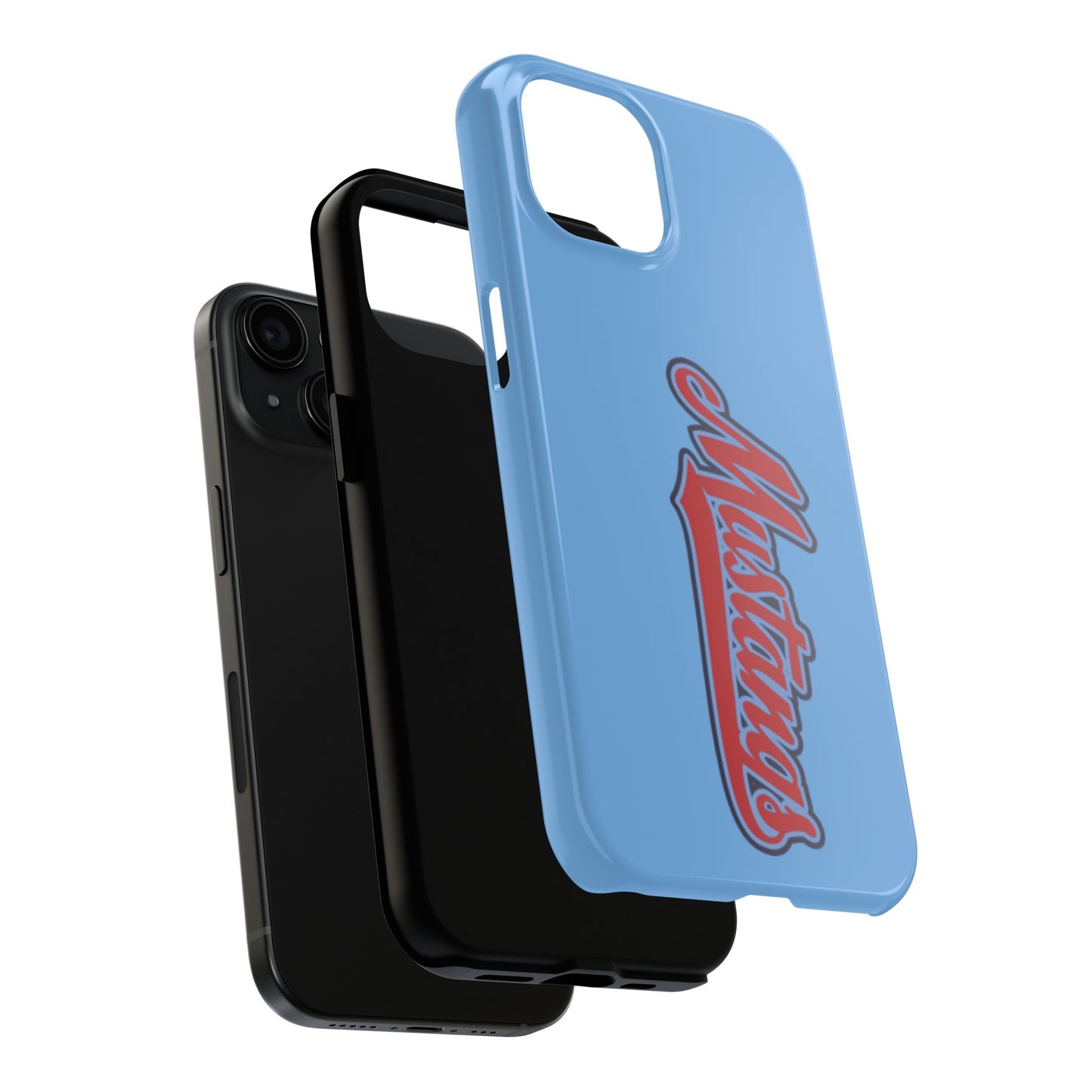 iphone 15 Durable Phone Cases for Mustangs Fans