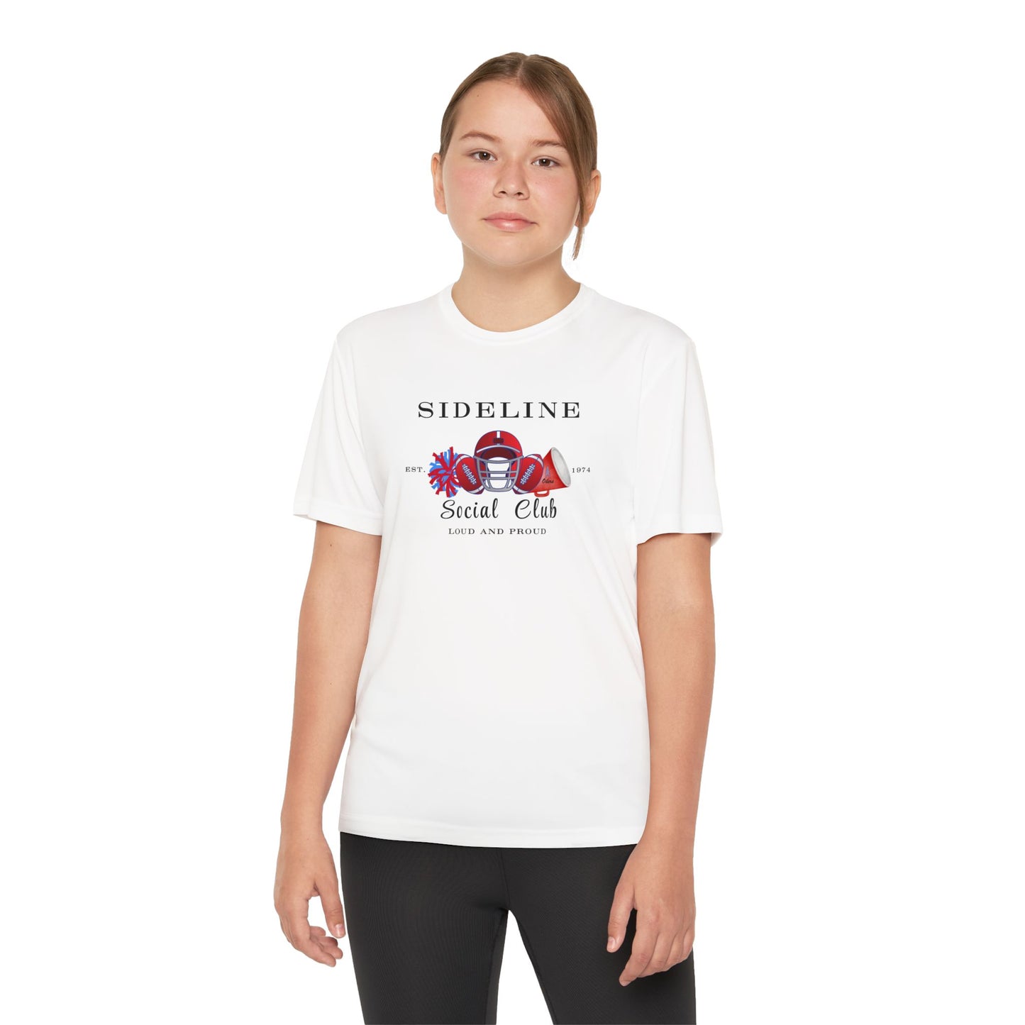 Sideline Squad-Youth Sports Tee