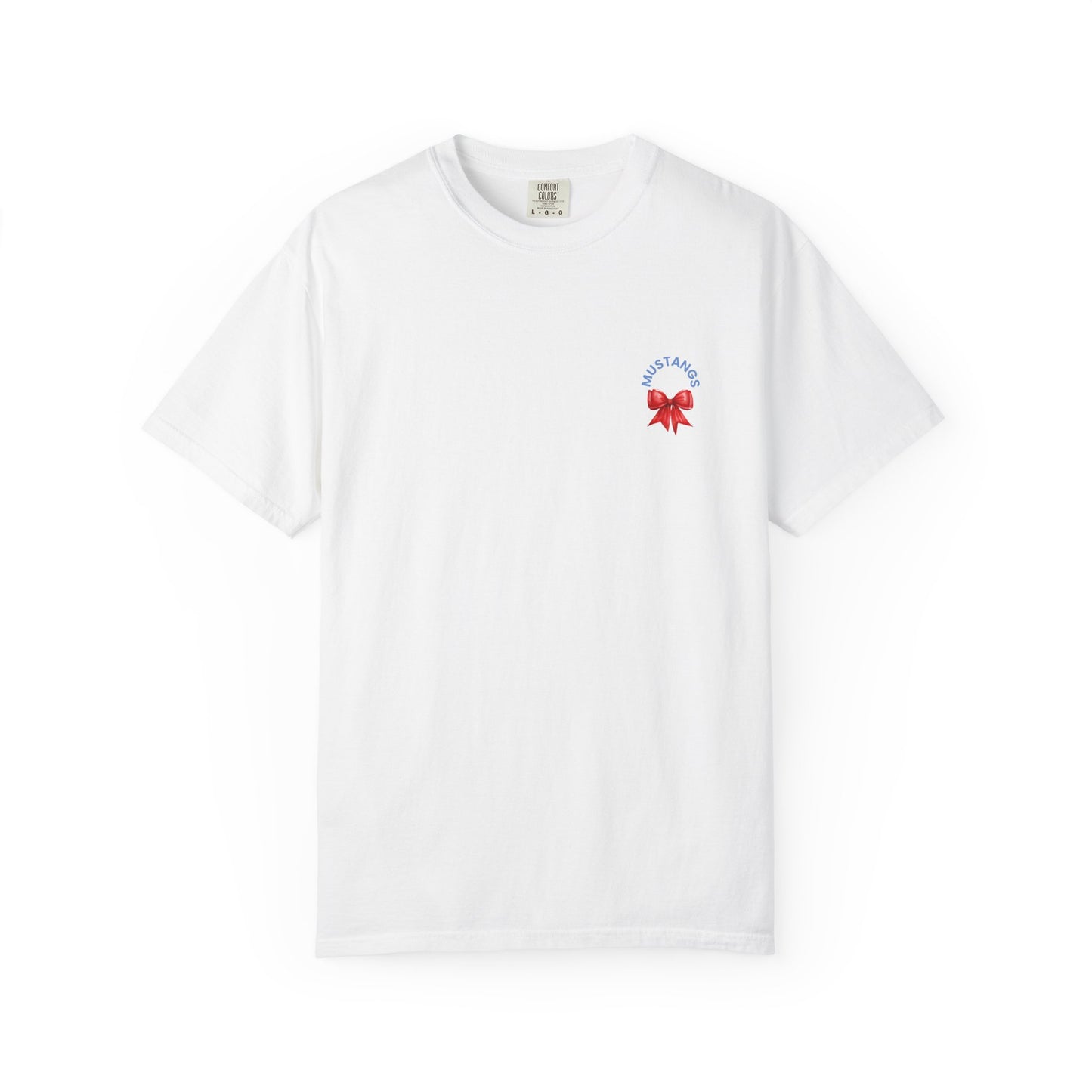 Mustangs Gift Bow Unisex T-Shirt - 100% Cotton