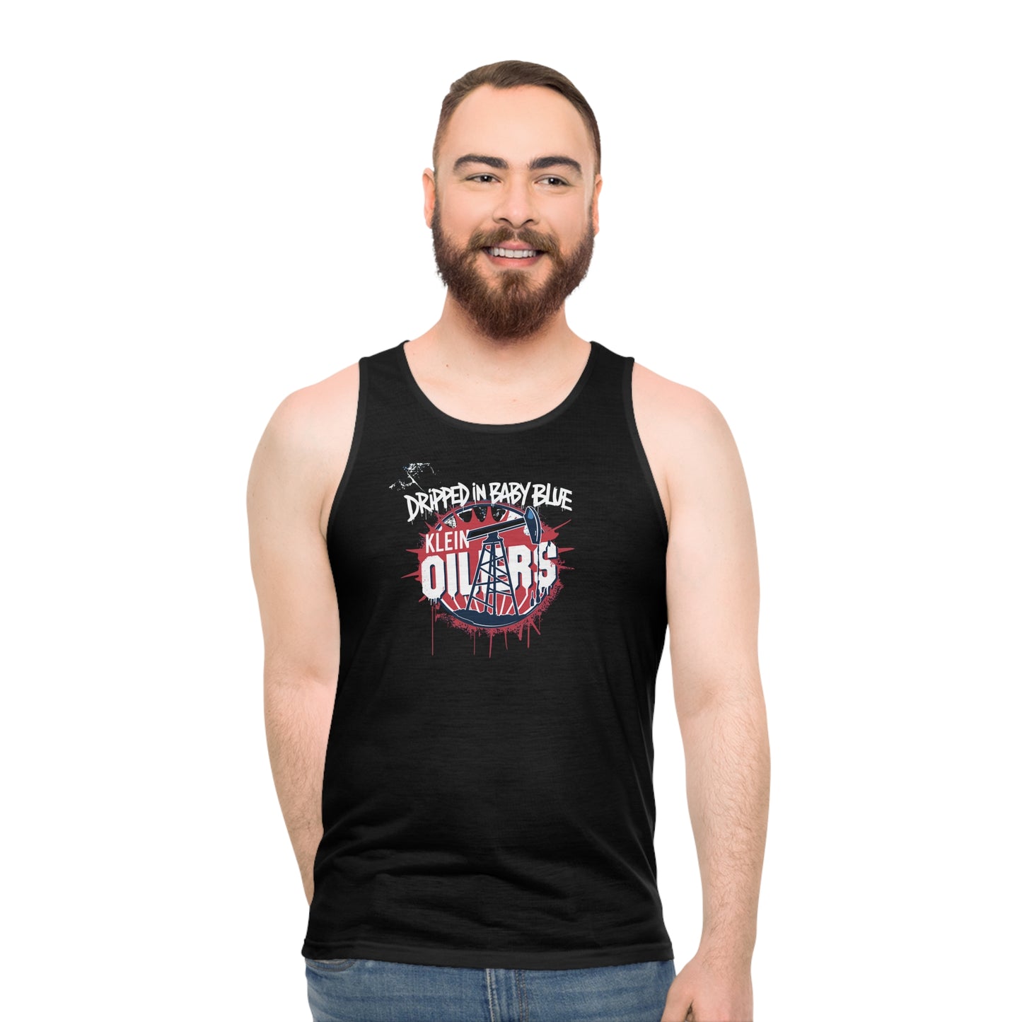 Dripped In Baby Blue Unisex Adult Tank Top