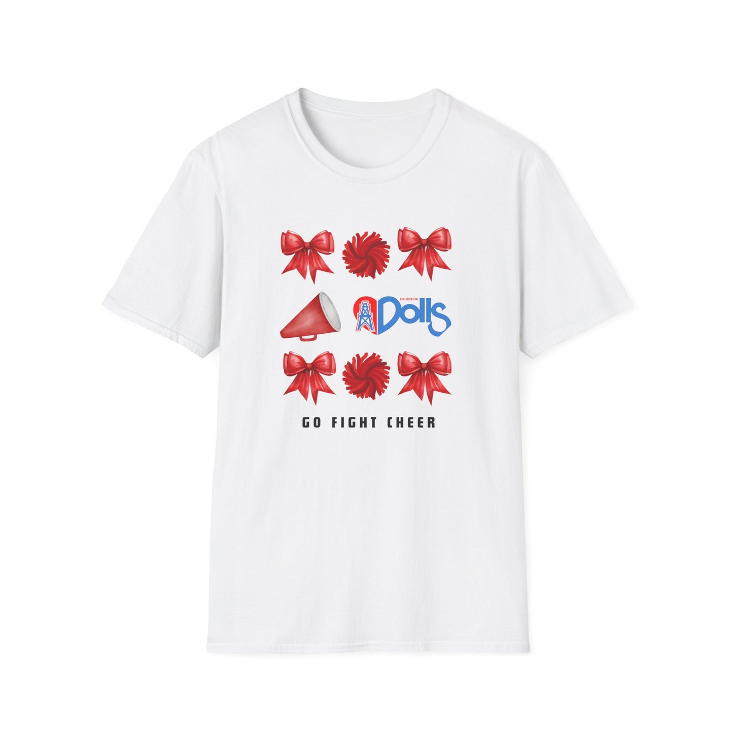 Go Fight Win- Adult-Unisex Softstyle T-Shirt - Cotton