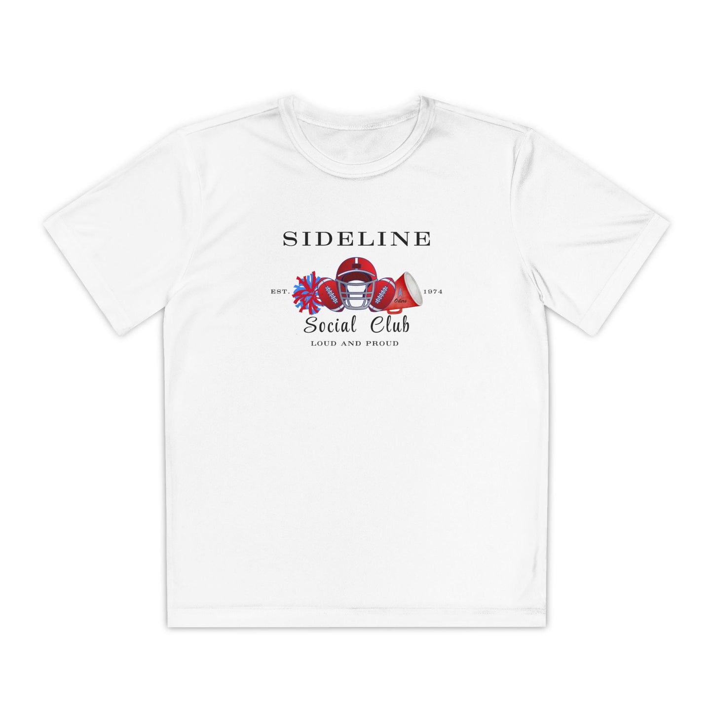 Sideline Squad-Youth Sports Tee