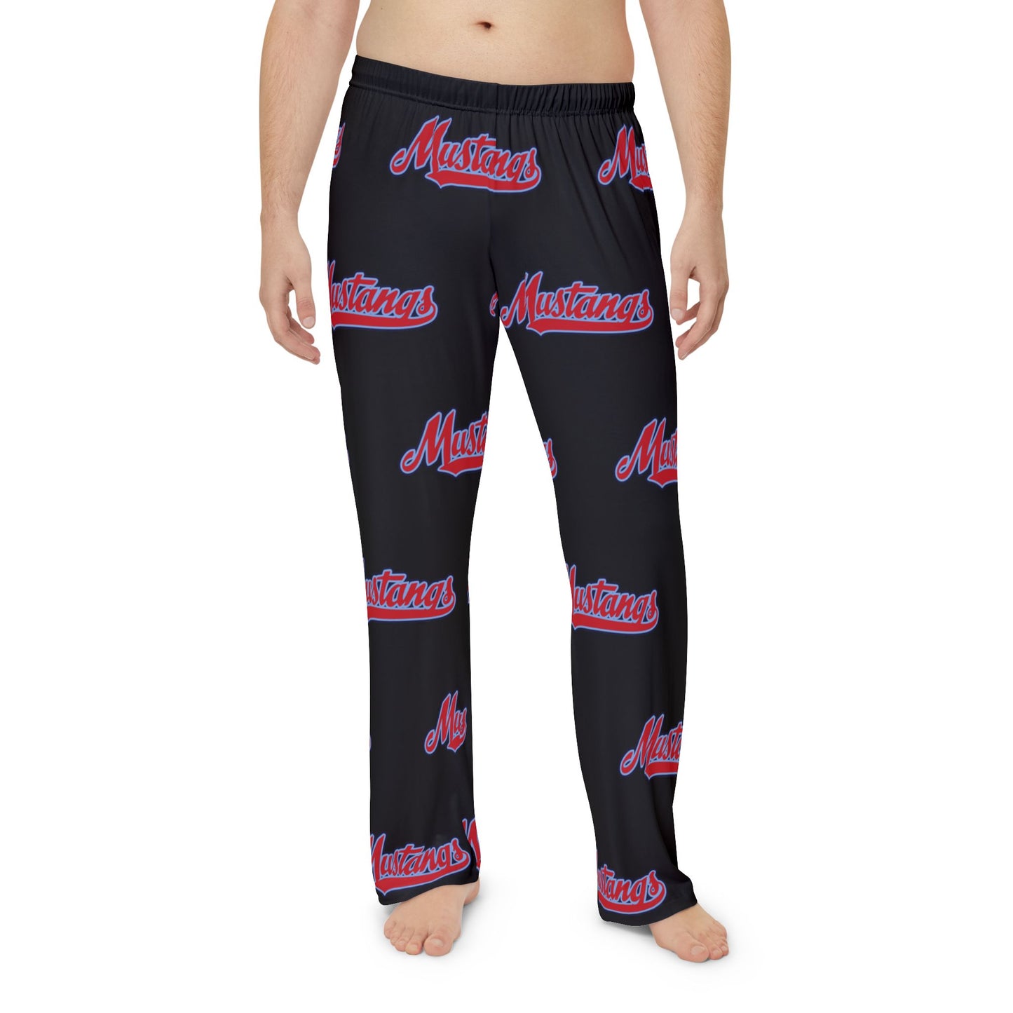 Mustangs Men's Pajama Pants | Check Size Chart