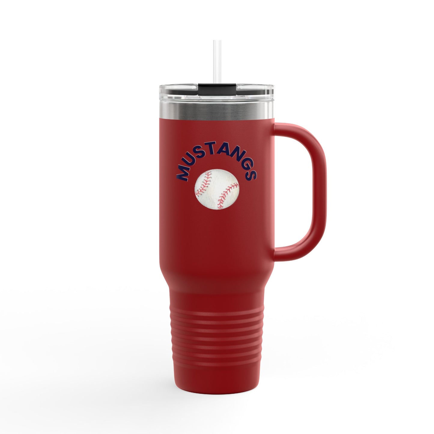 Mustangs Personalized Insulated Travel Mug - 40oz