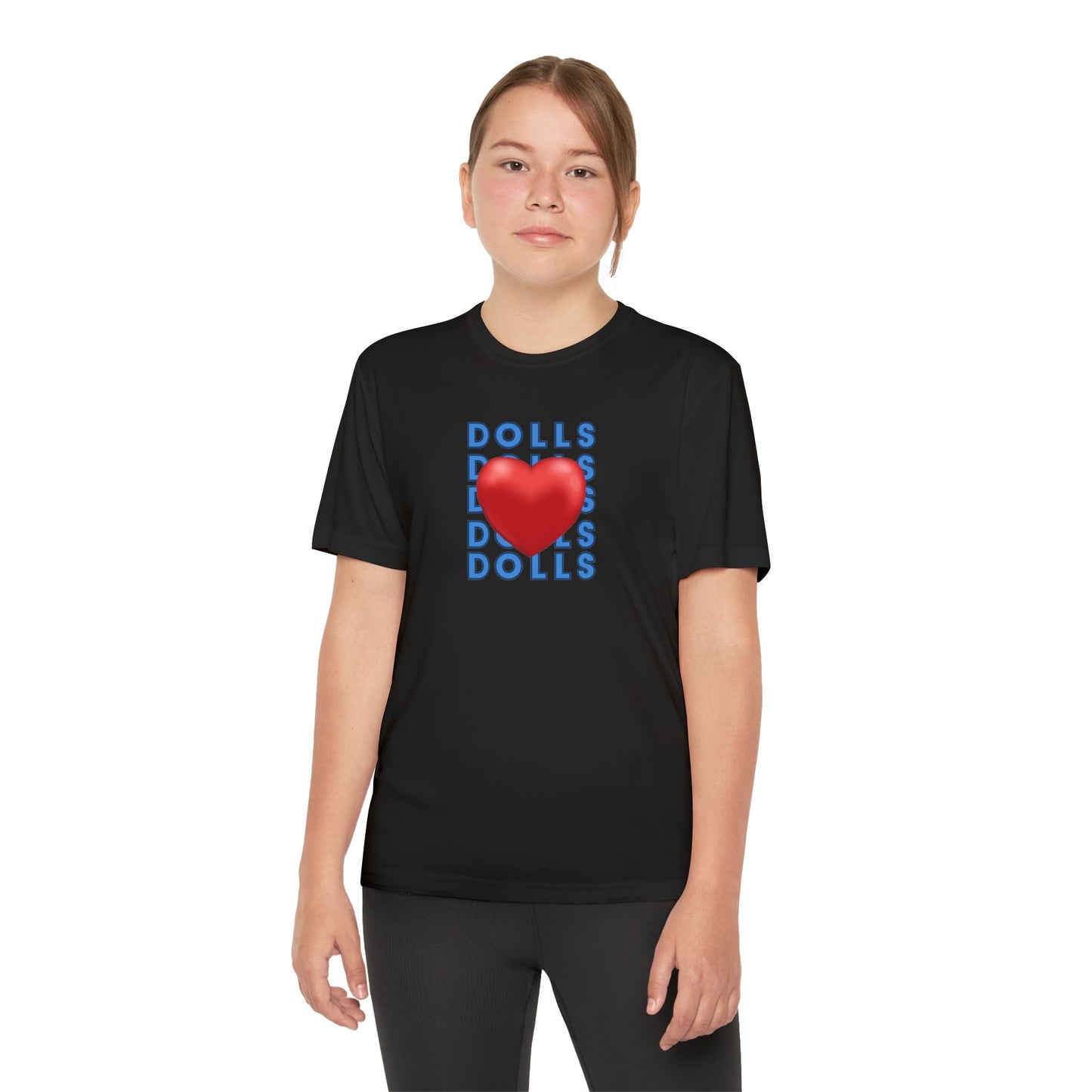 Dolls Hearts-Youth Competitor Tee