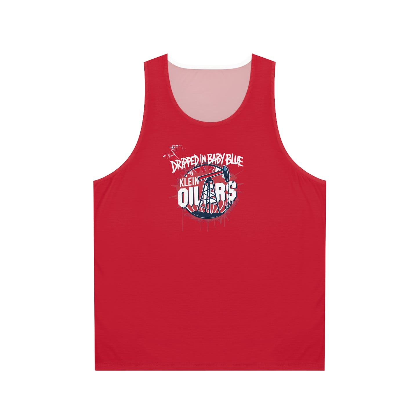 Dripped In Baby Blue Unisex Adult Tank Top