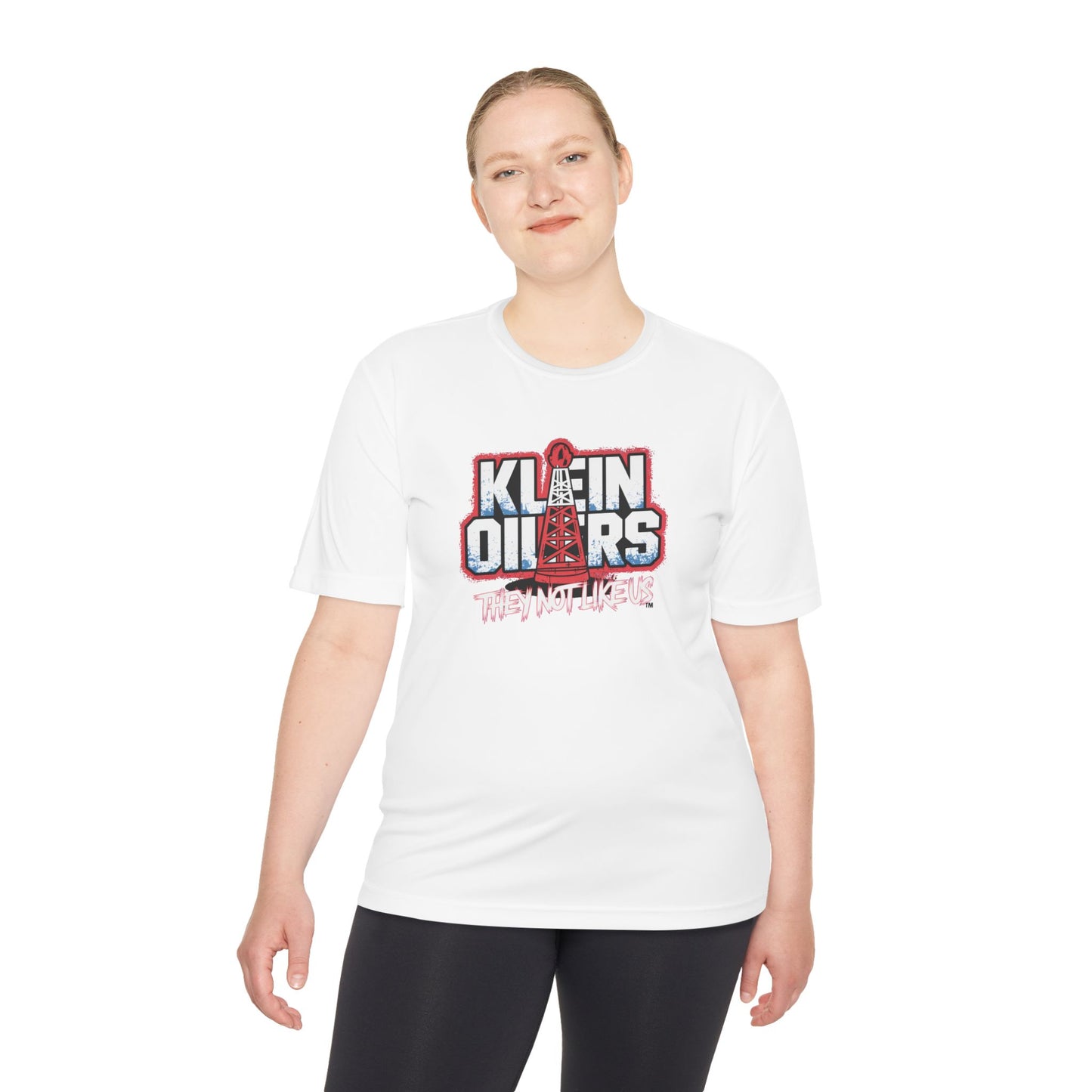 They Not Like Us! Unisex Moisture Wicking Tee (vinyl print)