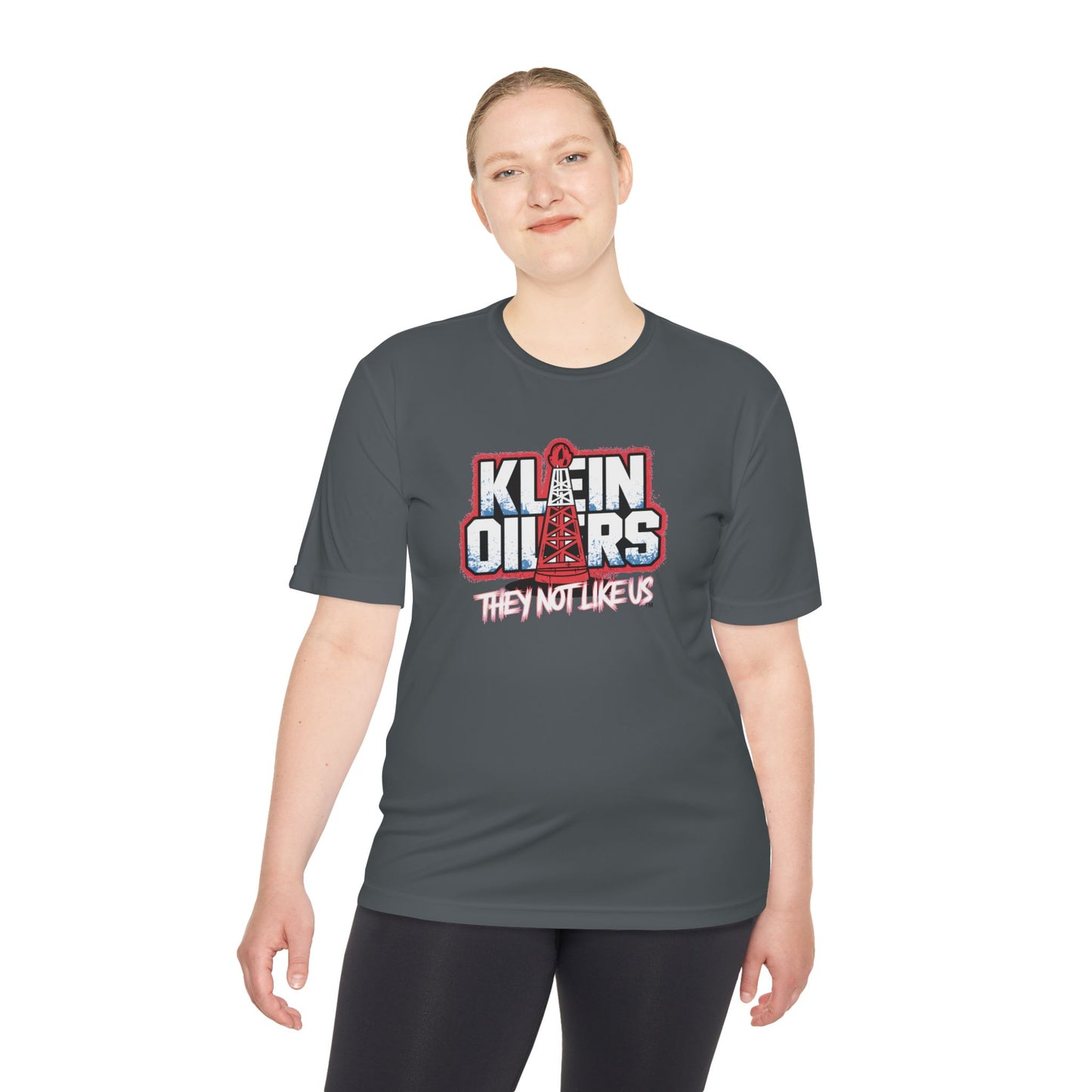They Not Like Us! Unisex Moisture Wicking Tee (vinyl print)
