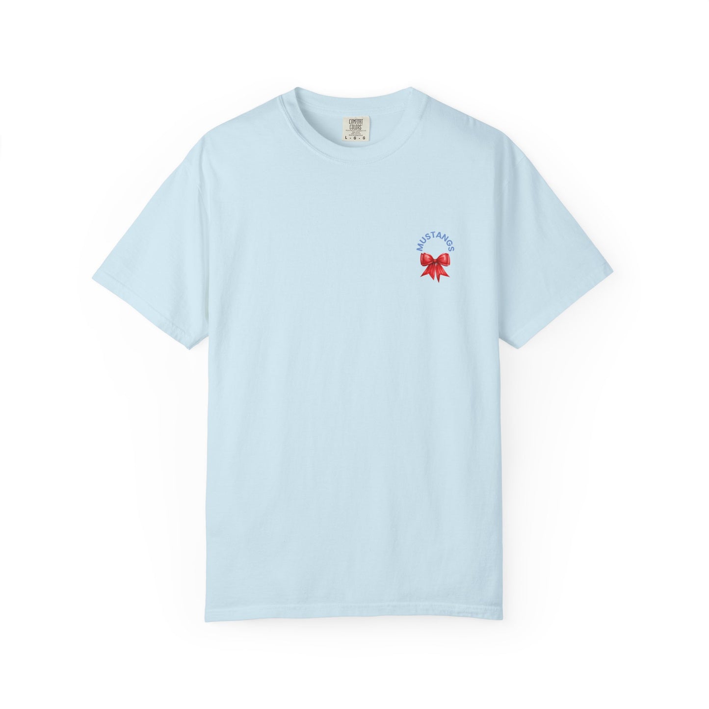 Mustangs Gift Bow Unisex T-Shirt - 100% Cotton