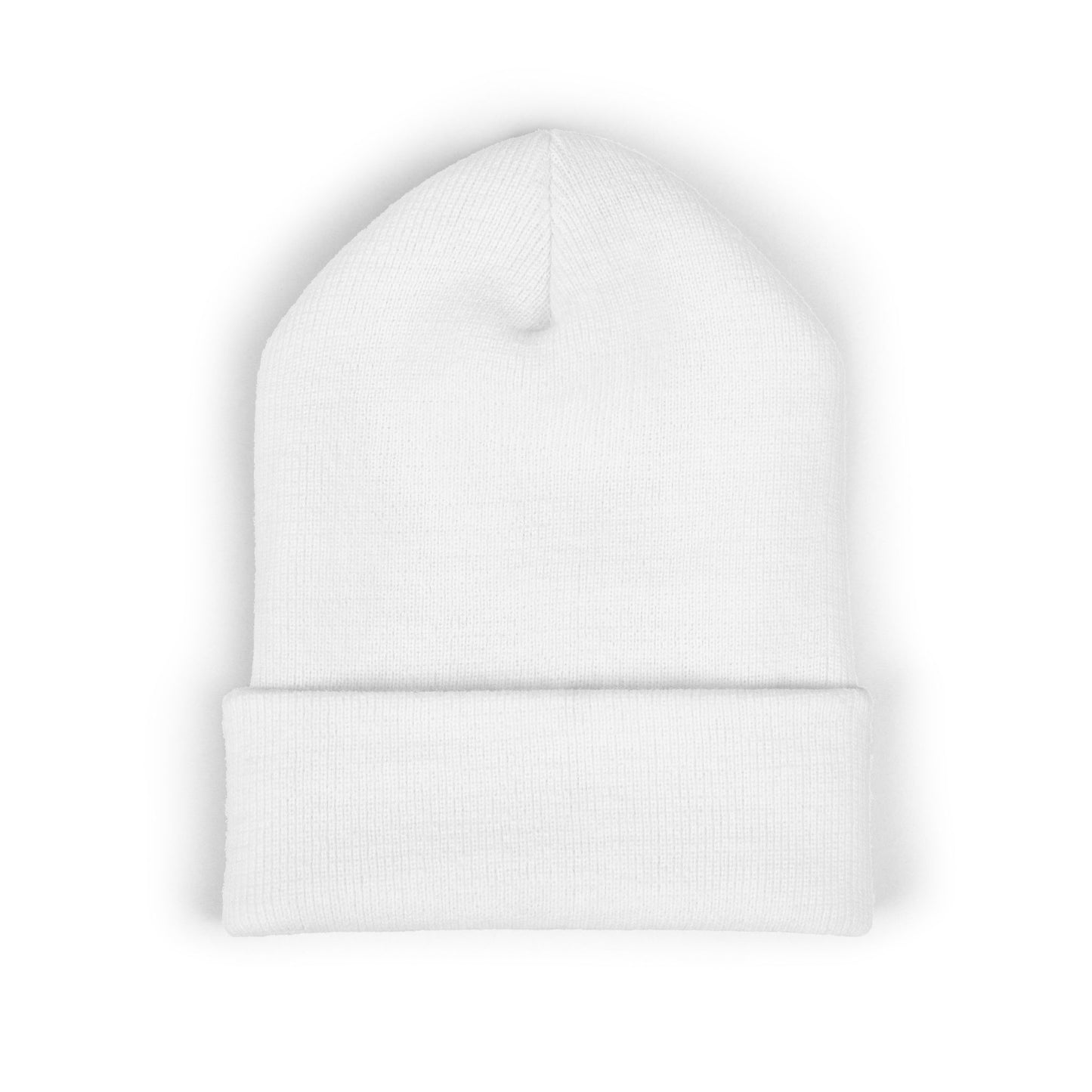 Mustangs Stylish Embroidered Cuffed Beanie, Warm Winter Hat