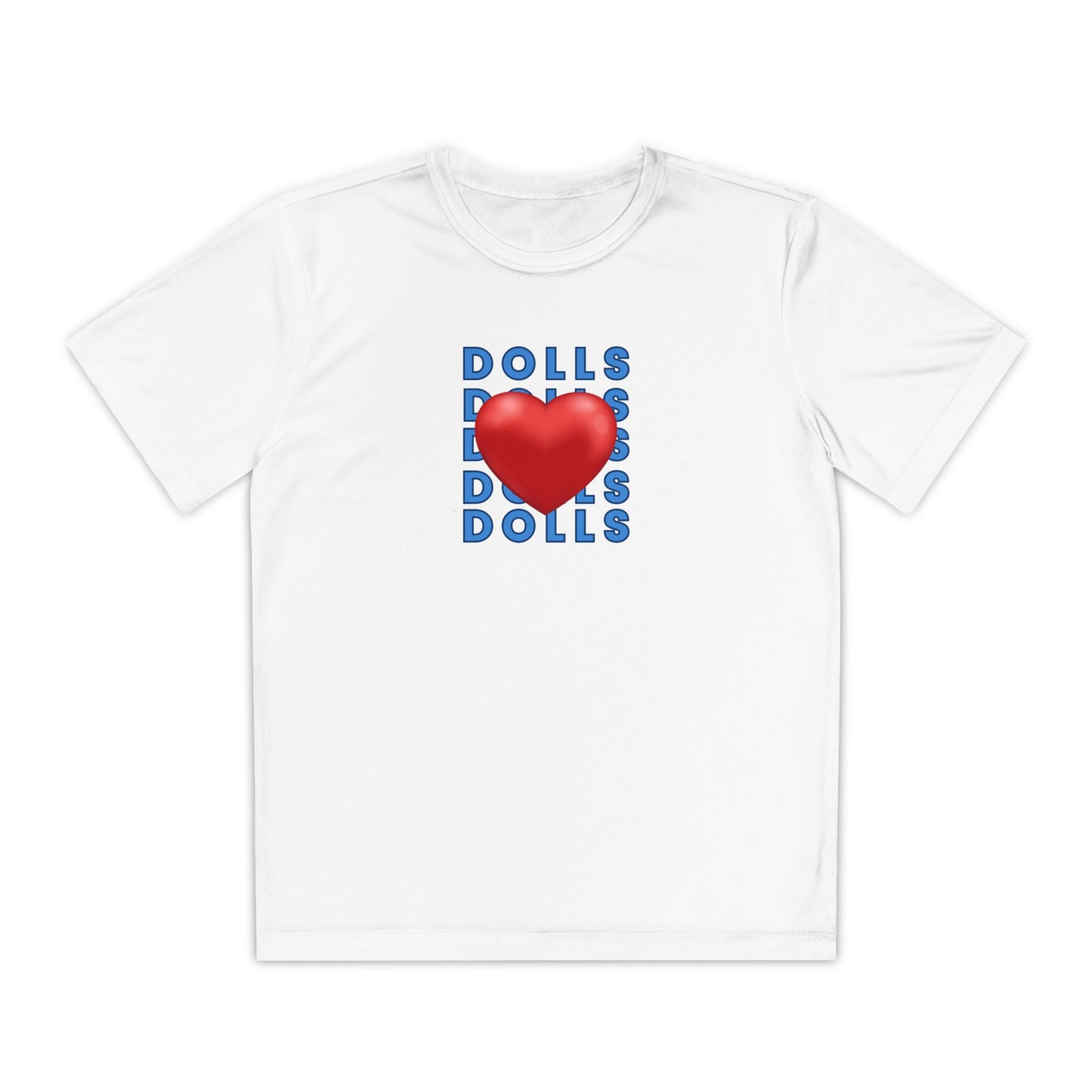 Dolls Hearts-Youth Competitor Tee