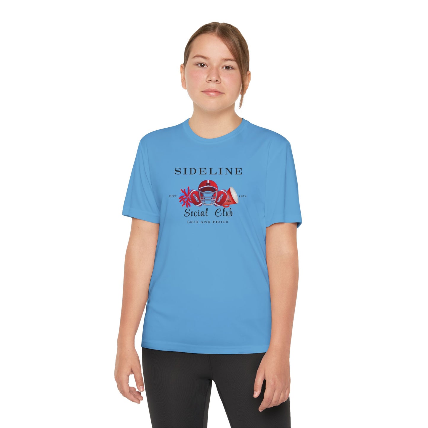 Sideline Squad-Youth Sports Tee