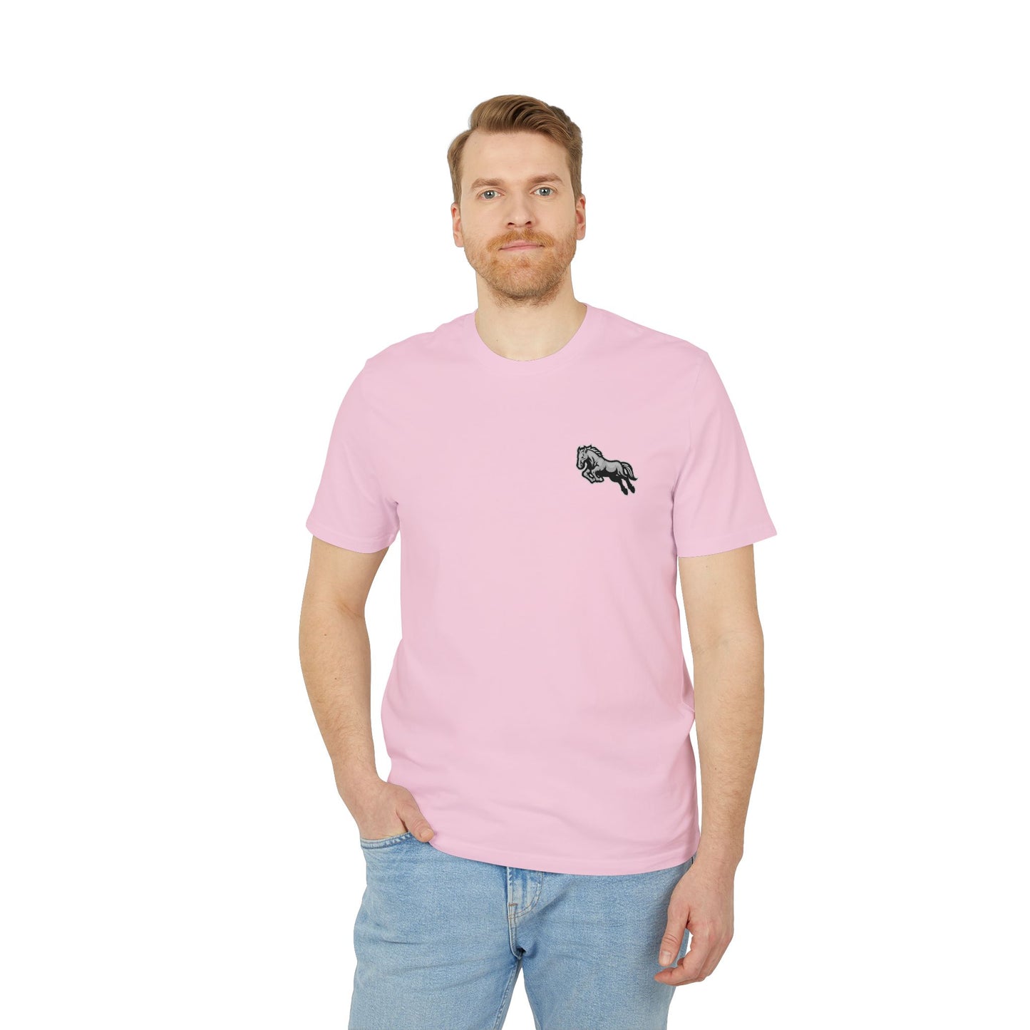 Mustangs Drip Unisex Baseball Team T-Shirt ~ Cotton