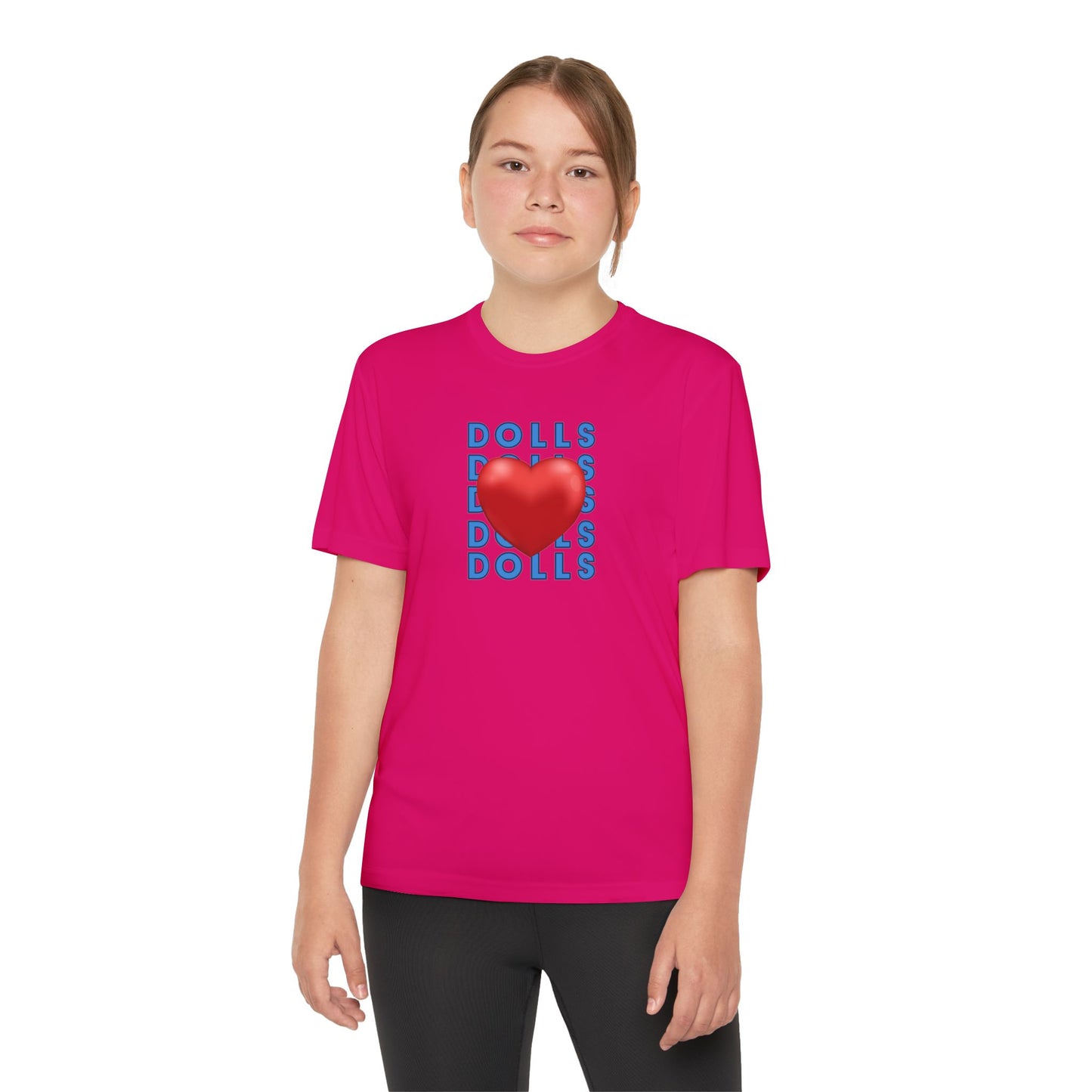 Dolls Hearts-Youth Competitor Tee