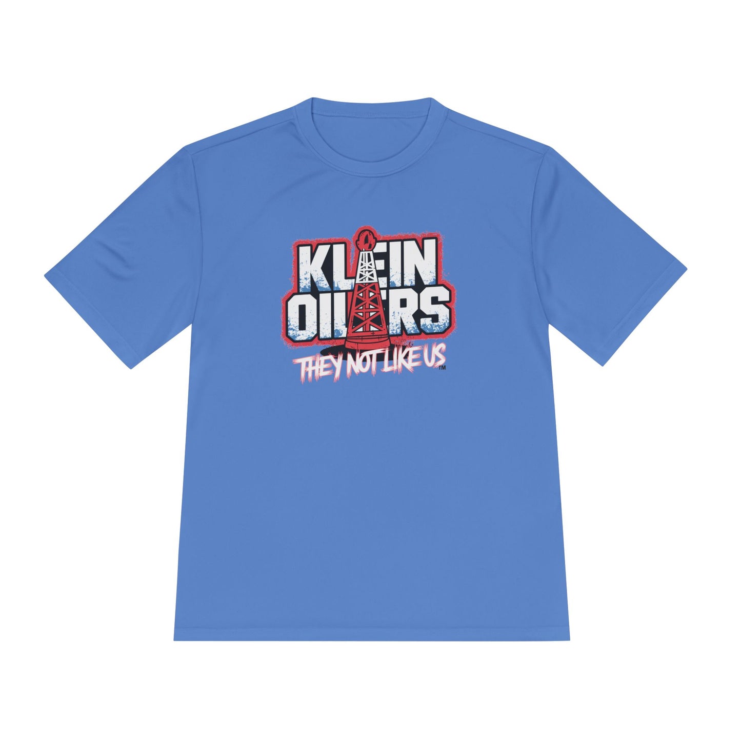 They Not Like Us! Unisex Moisture Wicking Tee (vinyl print)