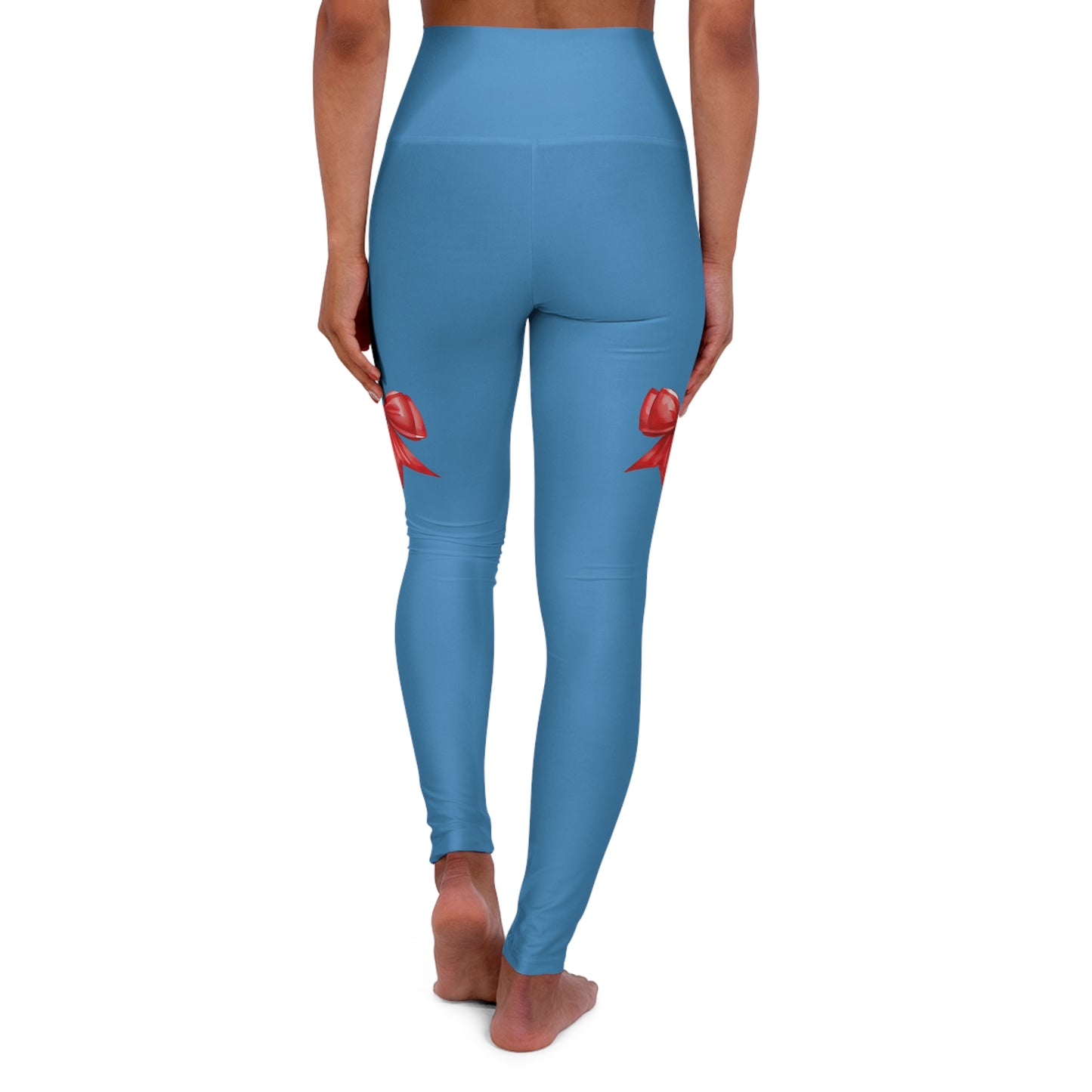 Oilers-Women's High Waisted Yoga Leggings