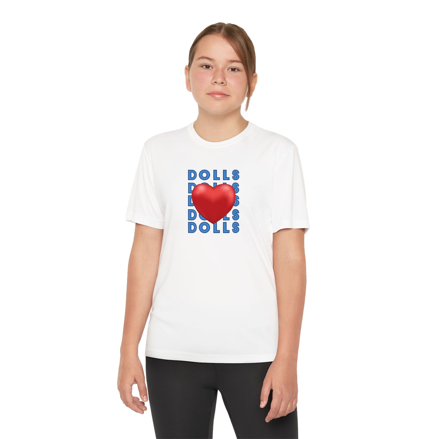 Dolls Hearts-Youth Competitor Tee