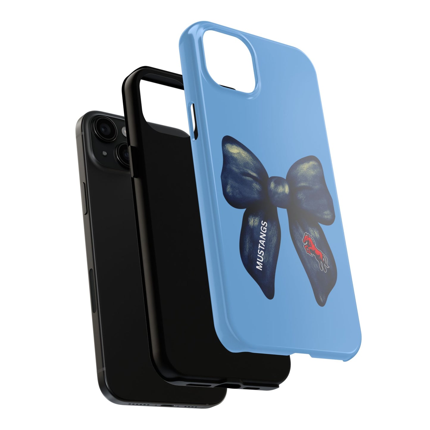 iphone 15 Durable Phone Cases for Mustangs Fans