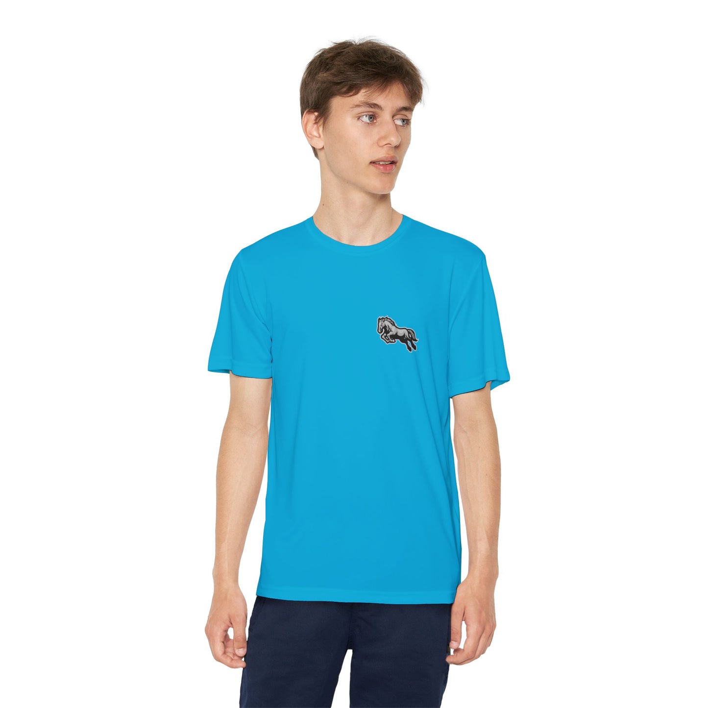 Mustangs Drip Baseball Youth Tee