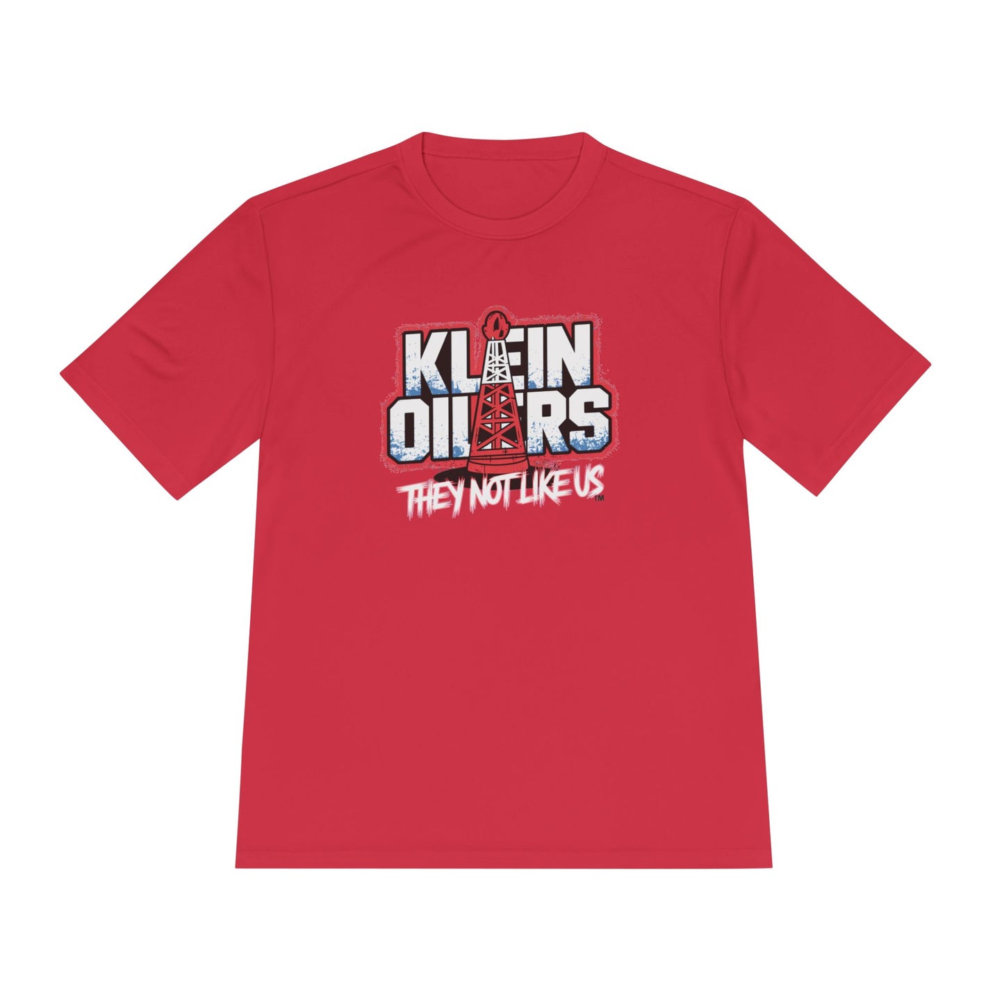 They Not Like Us! Unisex Moisture Wicking Tee (vinyl print)