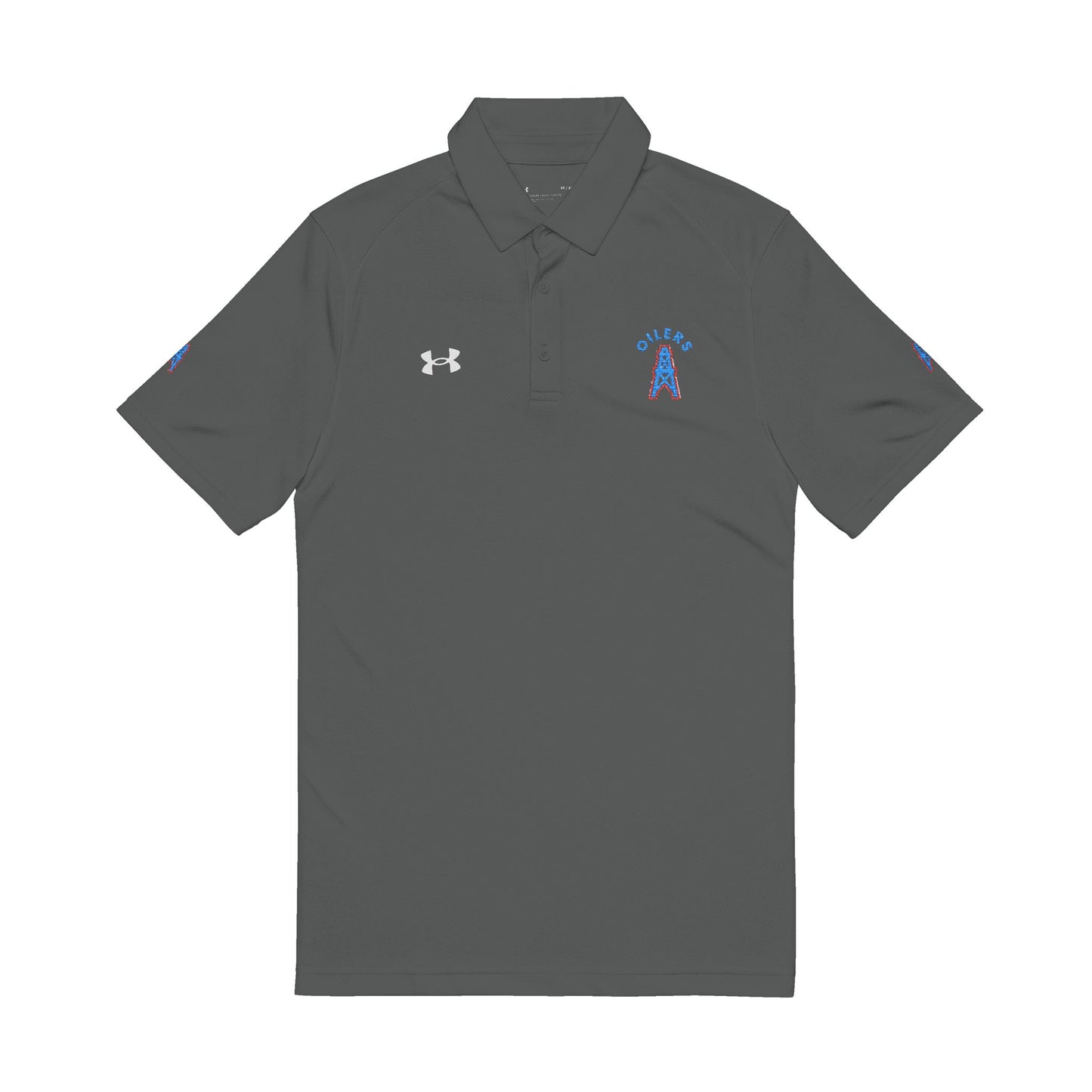Oilers Under Armour® Men's Embroidered Polo Shirt