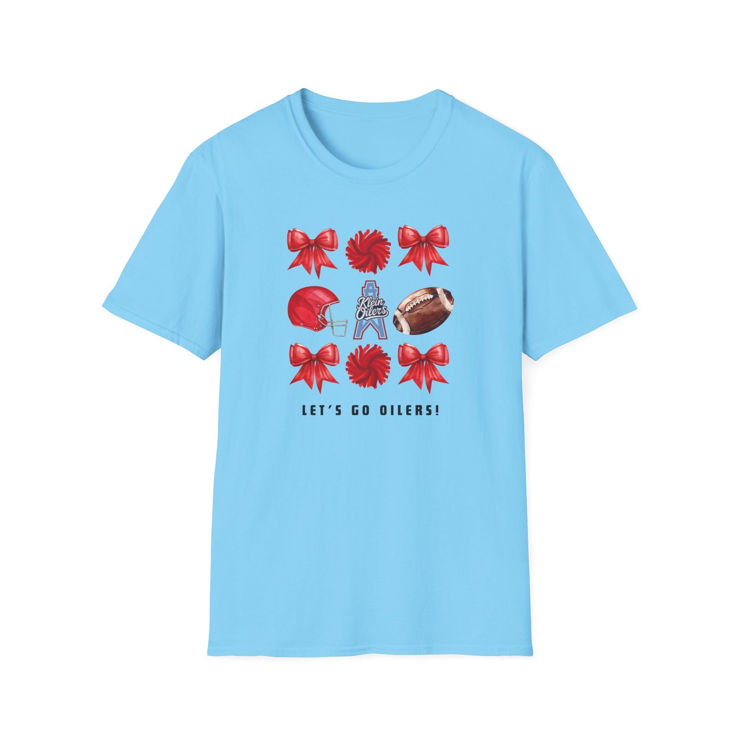 Let’s Go Oilers! Unisex Softstyle T-Shirt-Cotton