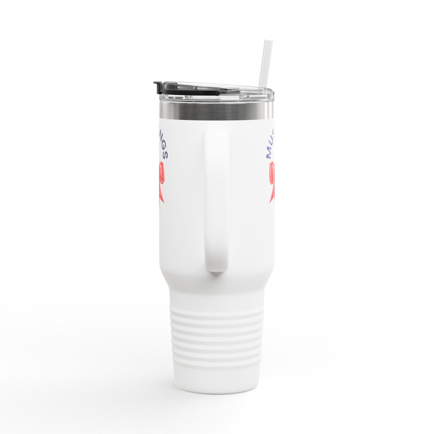 Mustangs Bow Personalized Insulated Travel Mug - 40oz