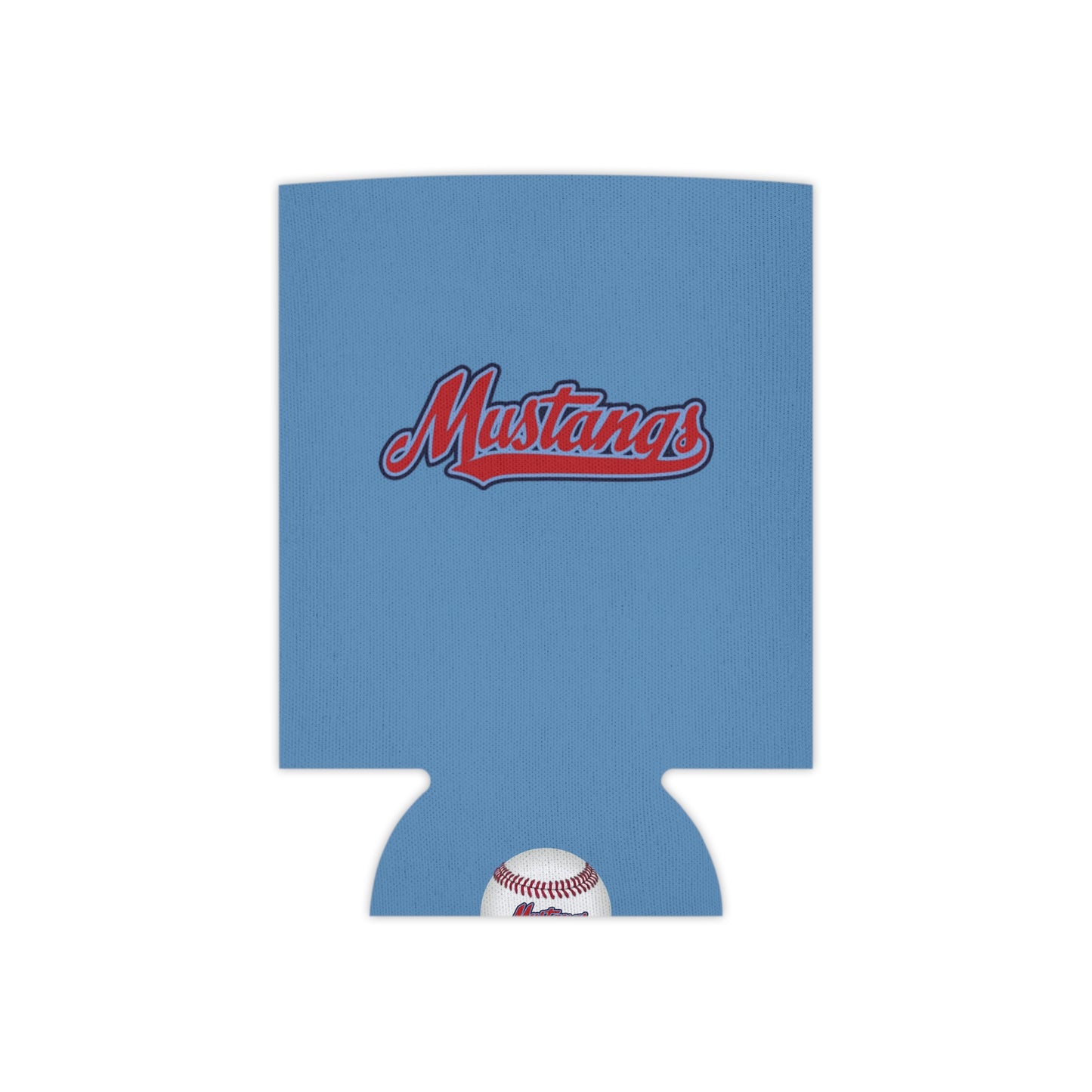 Mustangs Can Cooler - Retro Sports Drink Holder for Game Day