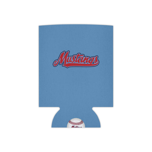 Mustangs Can Cooler - Retro Sports Drink Holder for Game Day