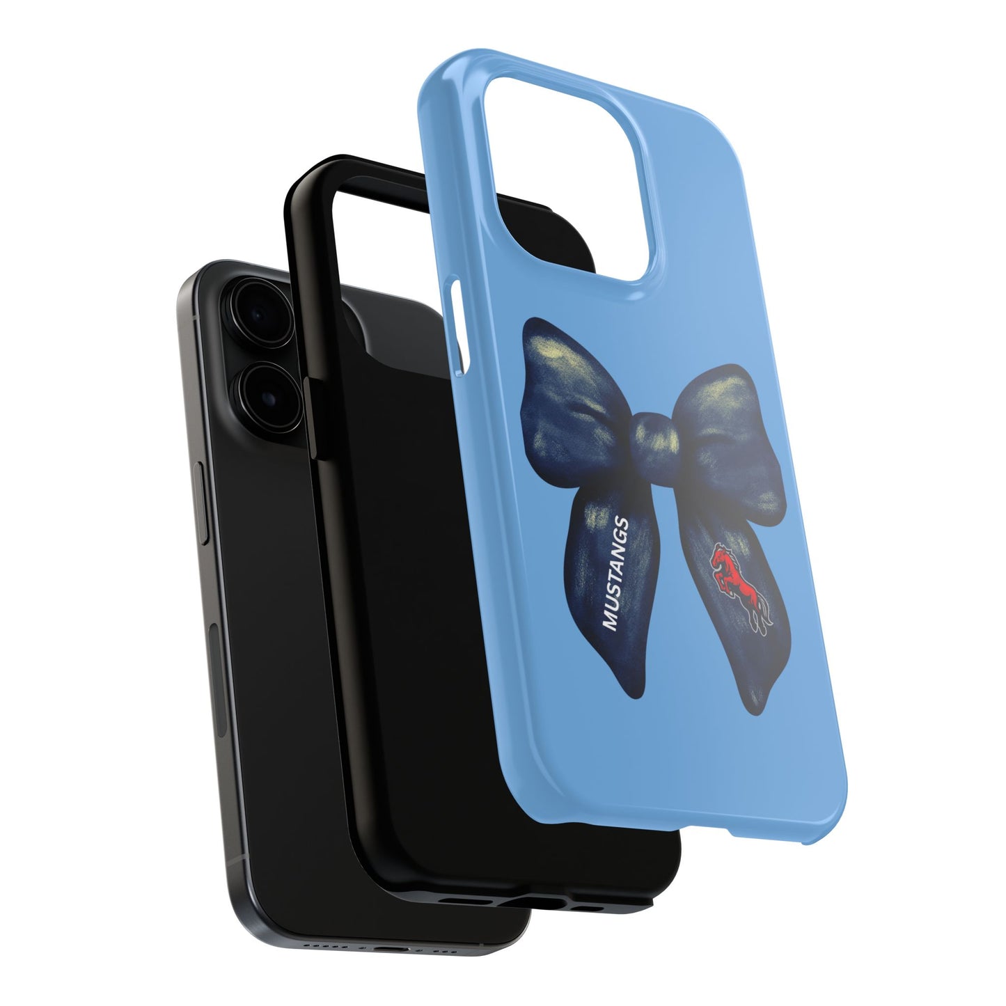 iphone 15 Durable Phone Cases for Mustangs Fans