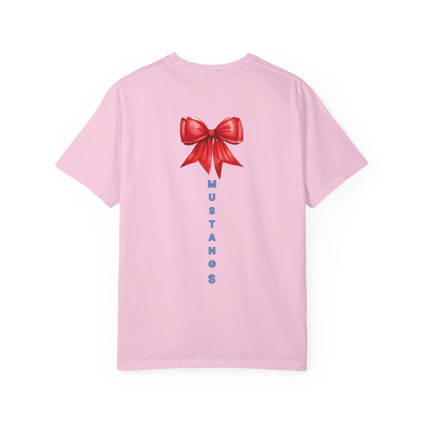 Mustangs Gift Bow Unisex T-Shirt - 100% Cotton
