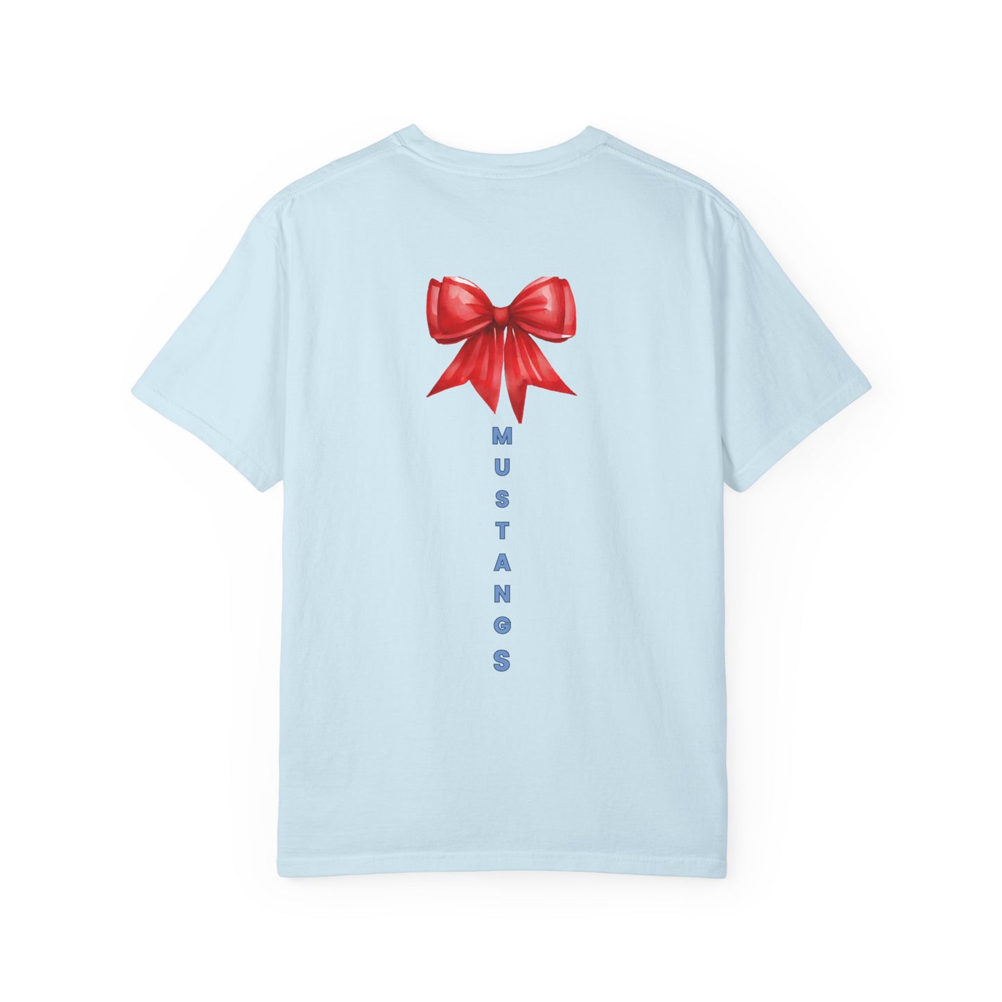 Mustangs Gift Bow Unisex T-Shirt - 100% Cotton