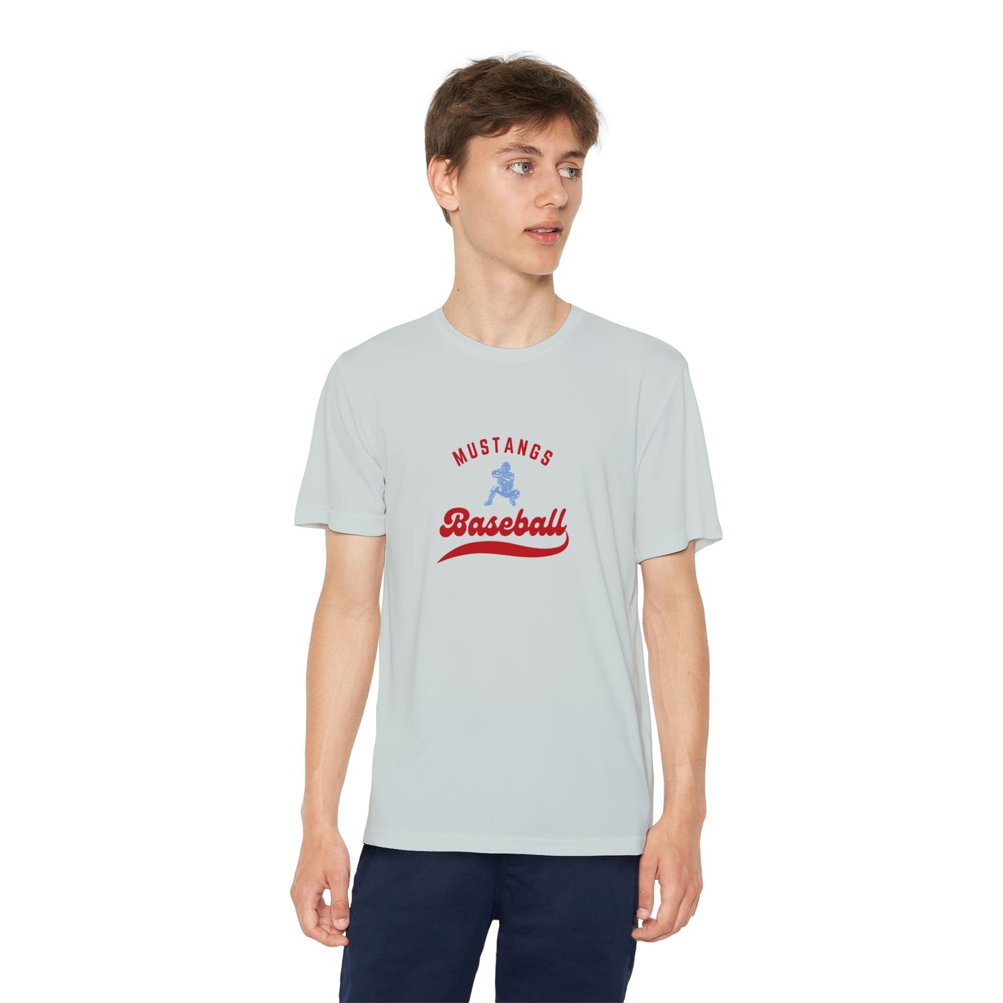Mustangs Baseball Youth Tee