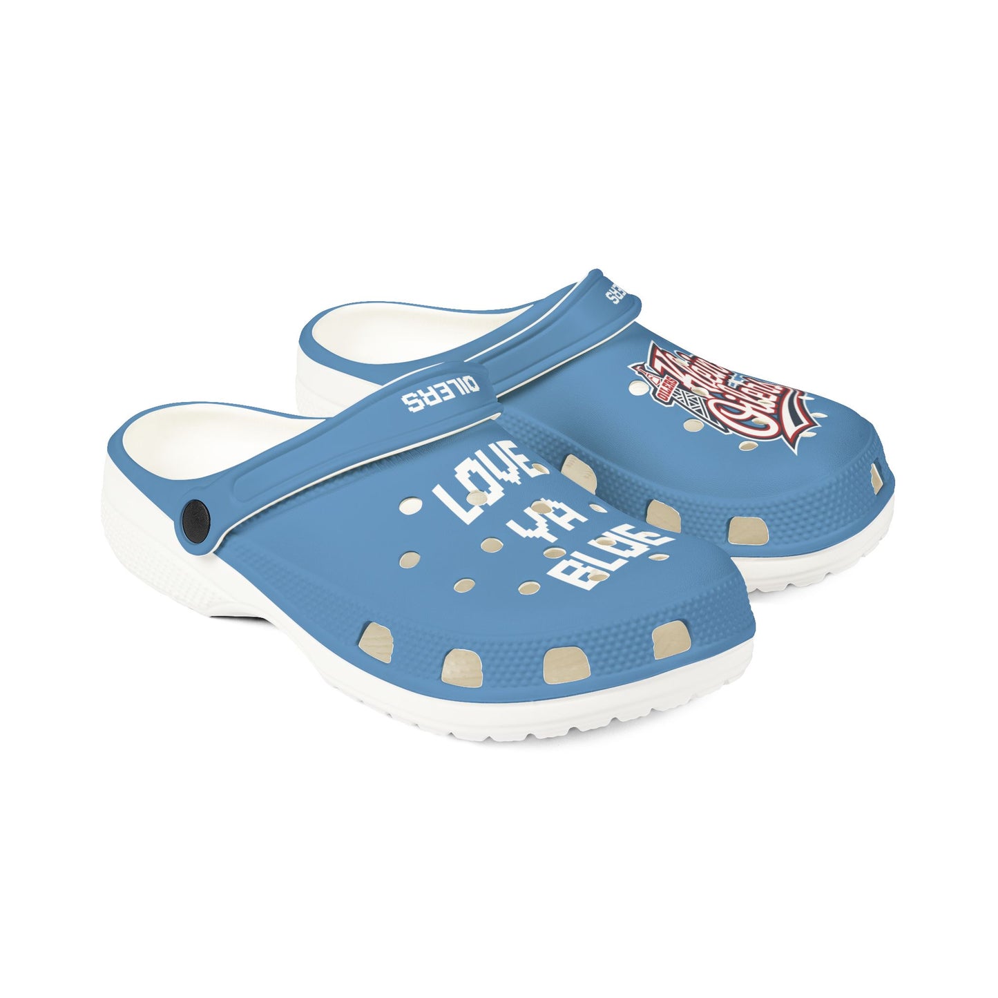 Oilers Clogs Shoes-Adult
