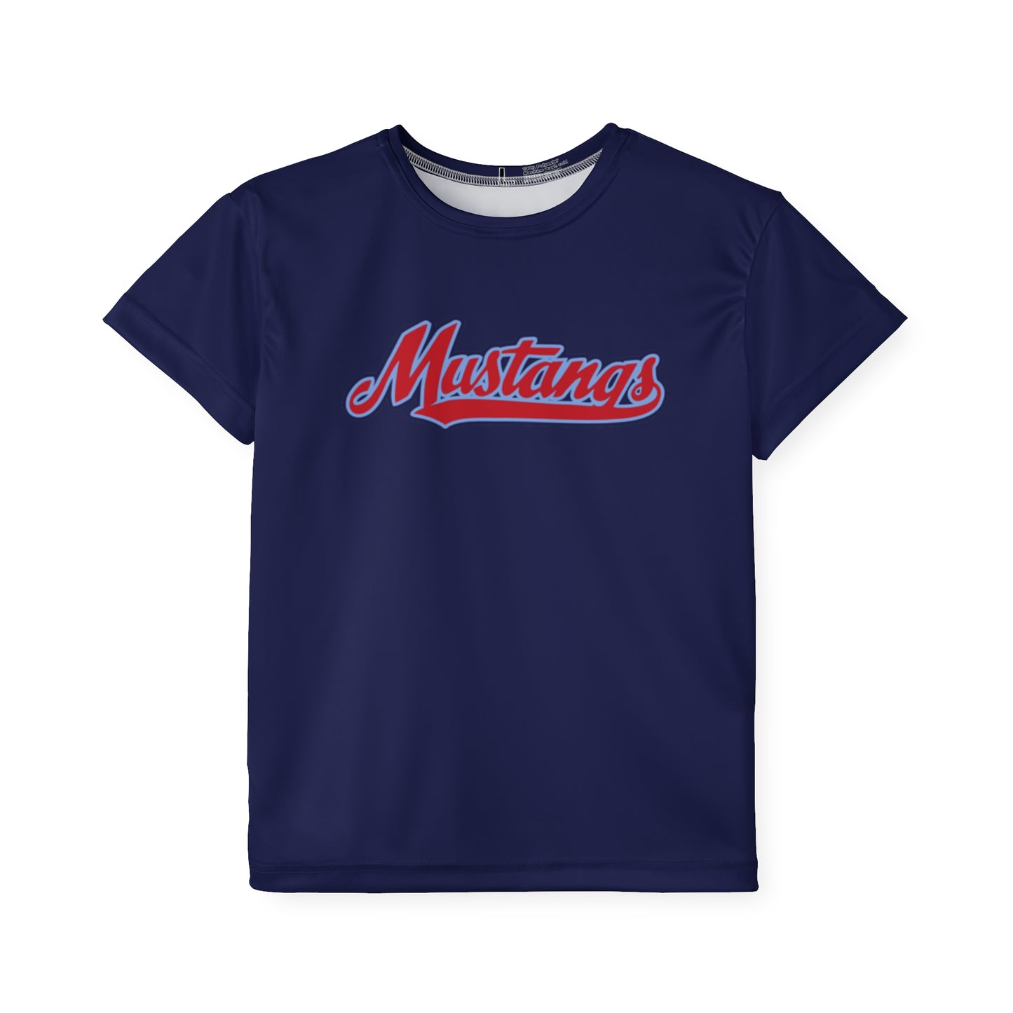 Mustangs-Kids Sports Jersey (screen printed)